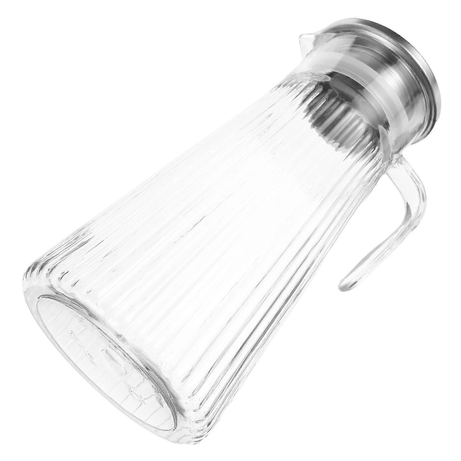 Large Capacity Insulated Water Jug with Lid for Hot and Cold Beverages – Modern Pitcher for Home and Office Use