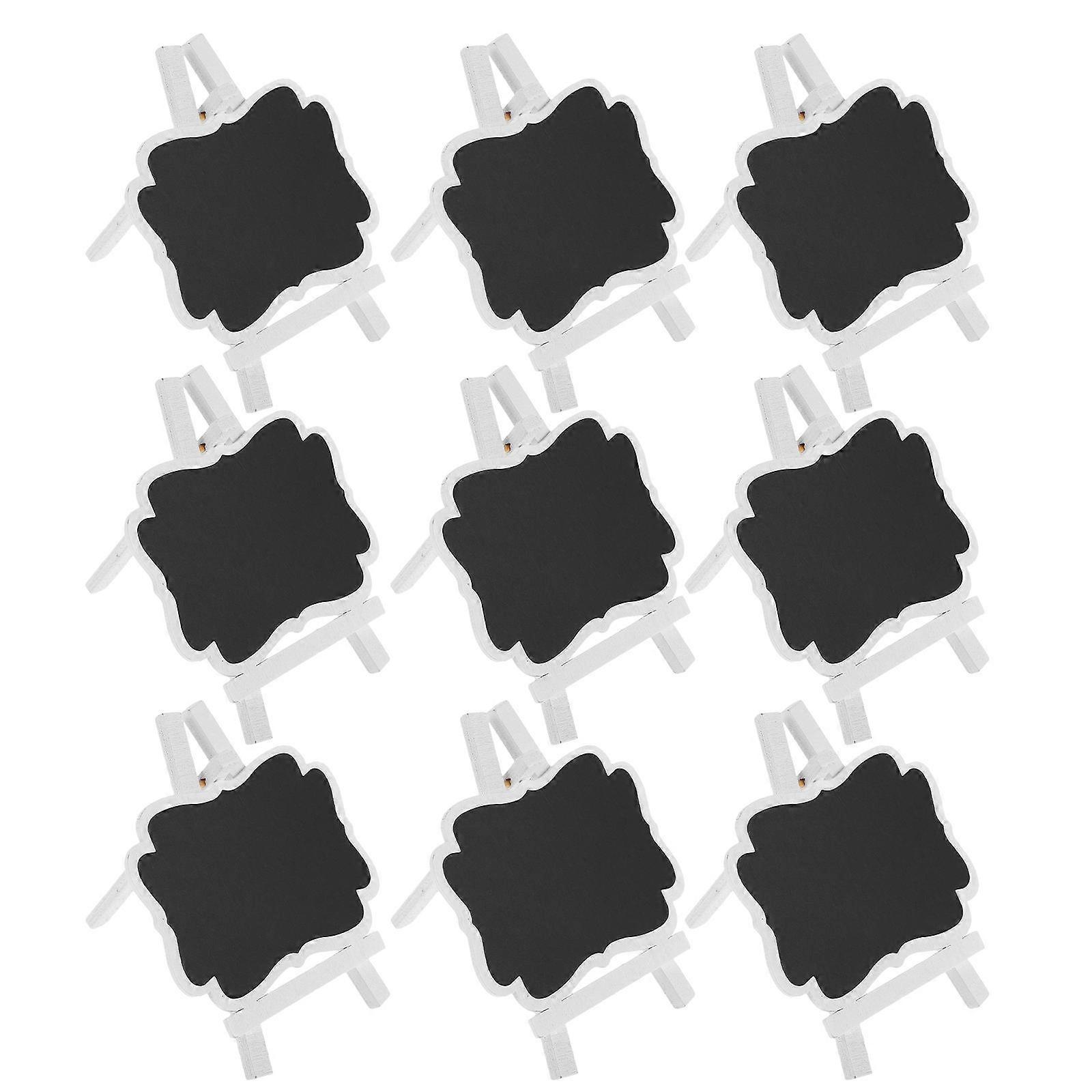 Decorative Message Board Mini Chalkboard For Wall Tabletop Signs 15Pcs