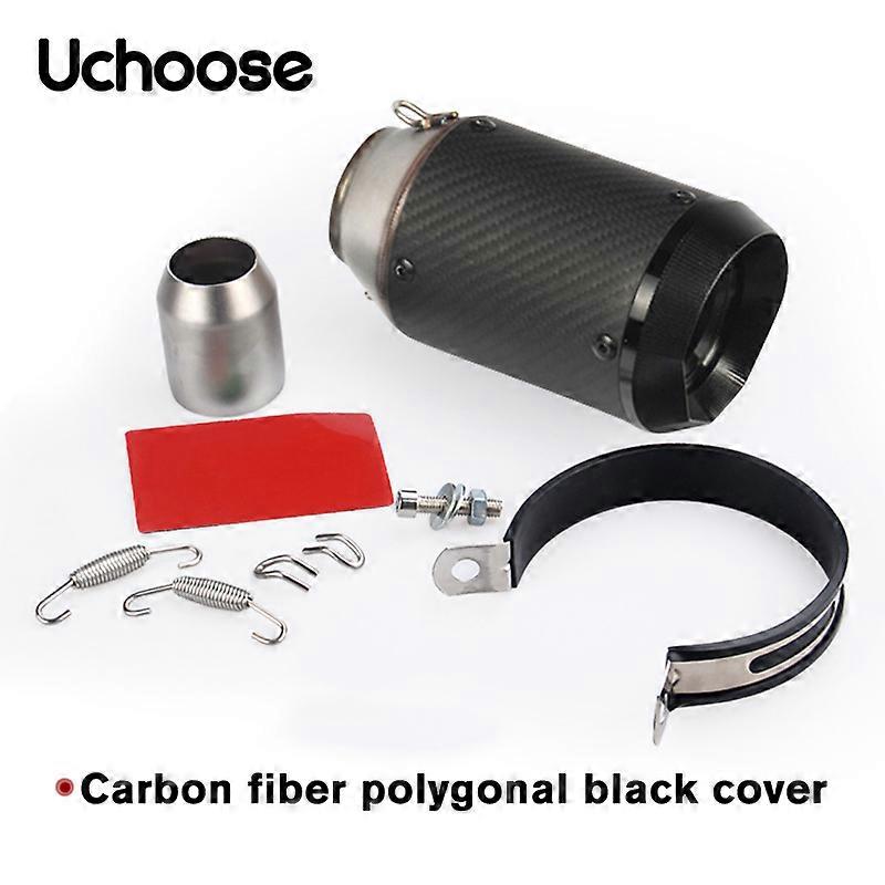Silencieux carbon fiber universel για μοτοσυκλέτα, tuyau de descente d'acces, IKASAWAK AHAMAY, 51mm, καινοτόμο