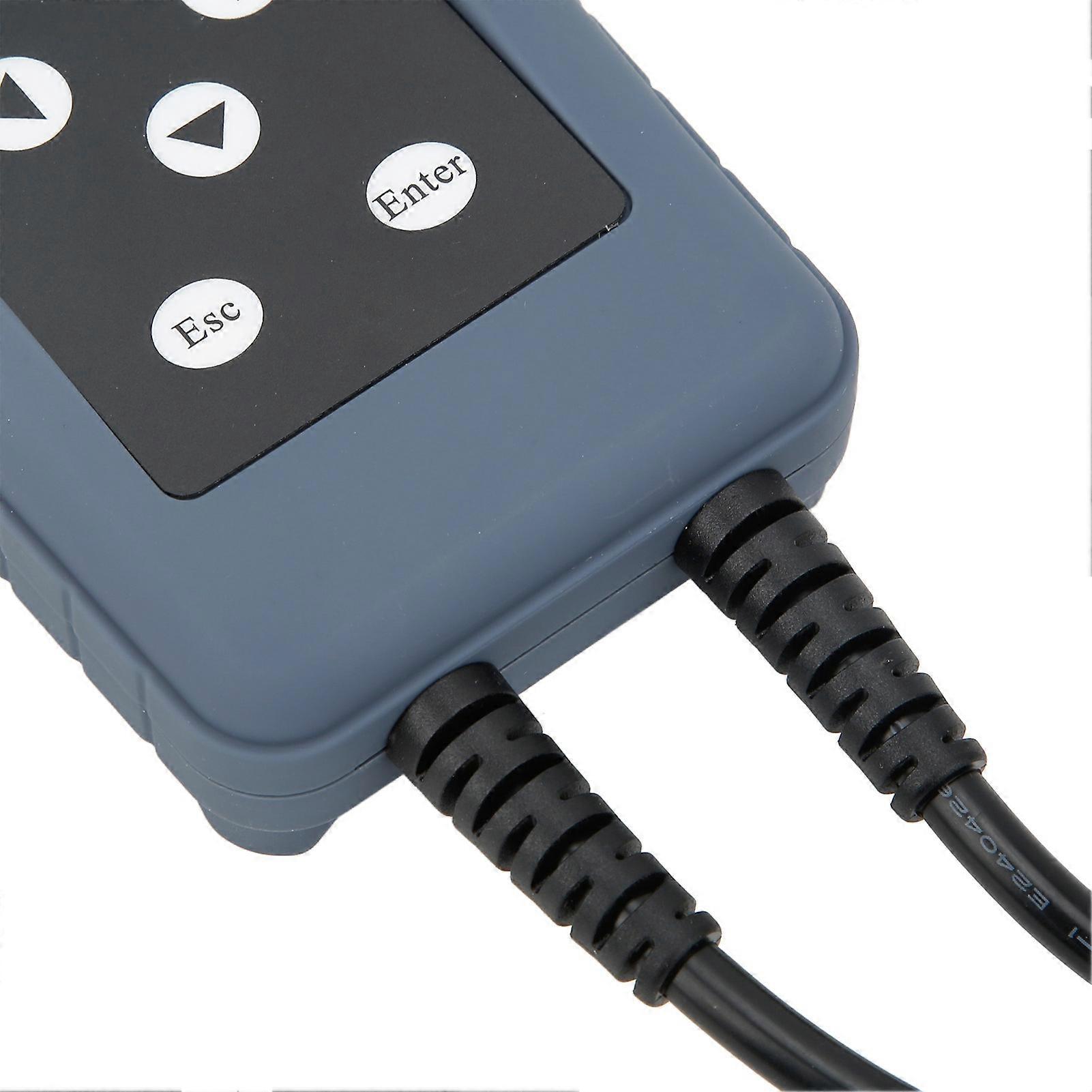 Multifunctional Digital Battery Tester Analyzer 12 Languages for 100‑1 700CCA / 100‑1000IN 12V 24V