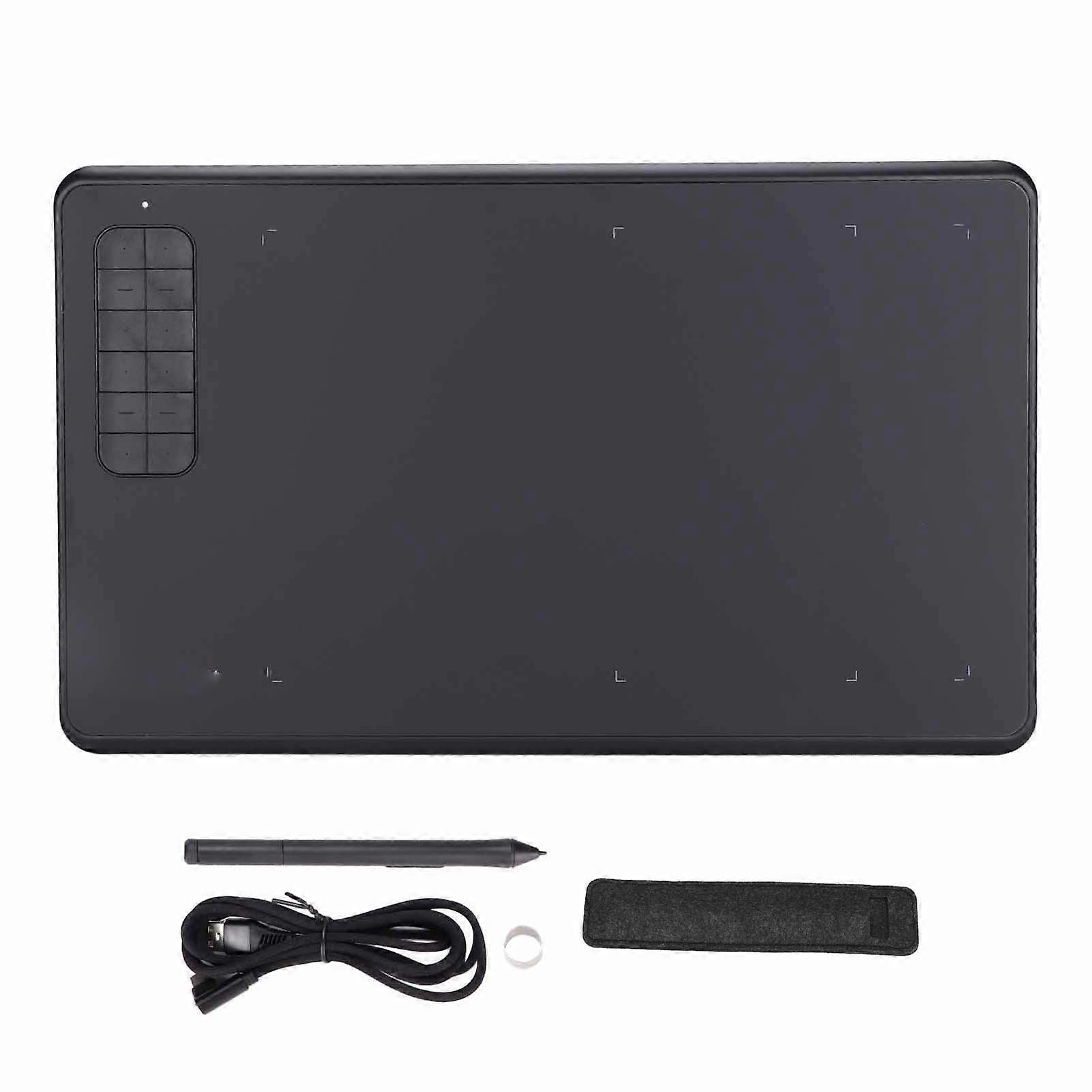 Graphics Passive Technology Fast Reading Speed 5080LPI Resolution High Sensitivity Graphic Drawing Tablet