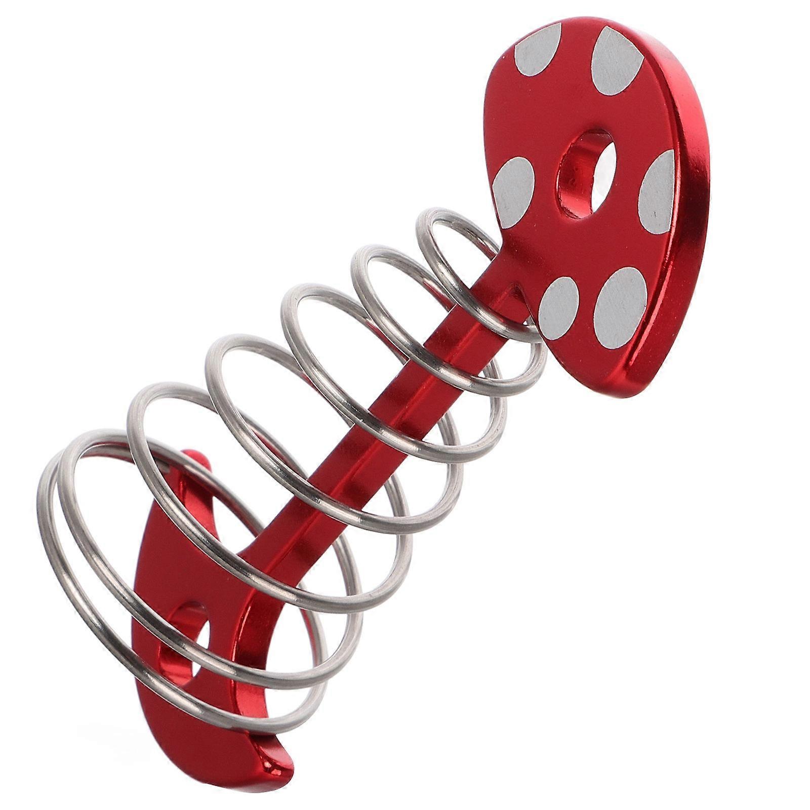 Tent Spring Buckle Practical Tent Buckles .00X3.80X3.80CM Rope Tightening Outdoor Equipment 1Set