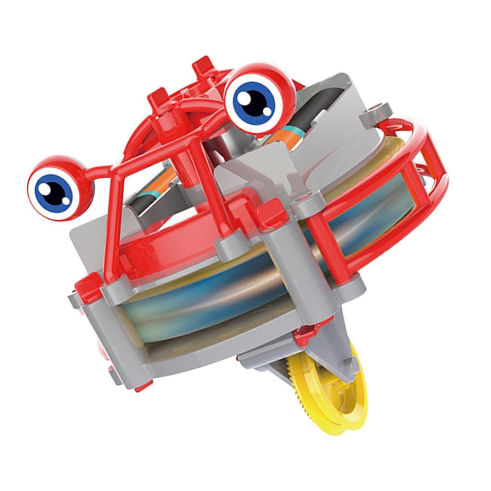 Rope Unicycle Toy Black Technology Unicycle Red 2-In-1 Electric Spinner Balance Challenge For Children And Adults