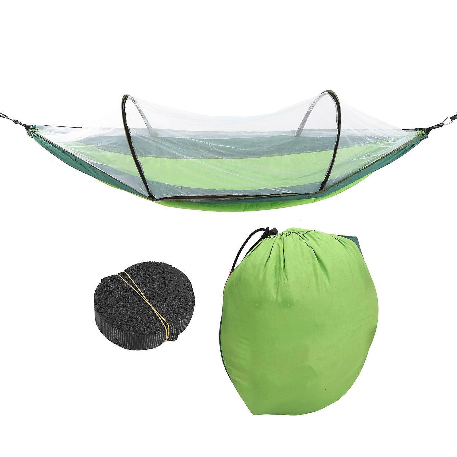 Single Person Super Light Automatic Quick Opening Removable Hammock with Mosquito Net
