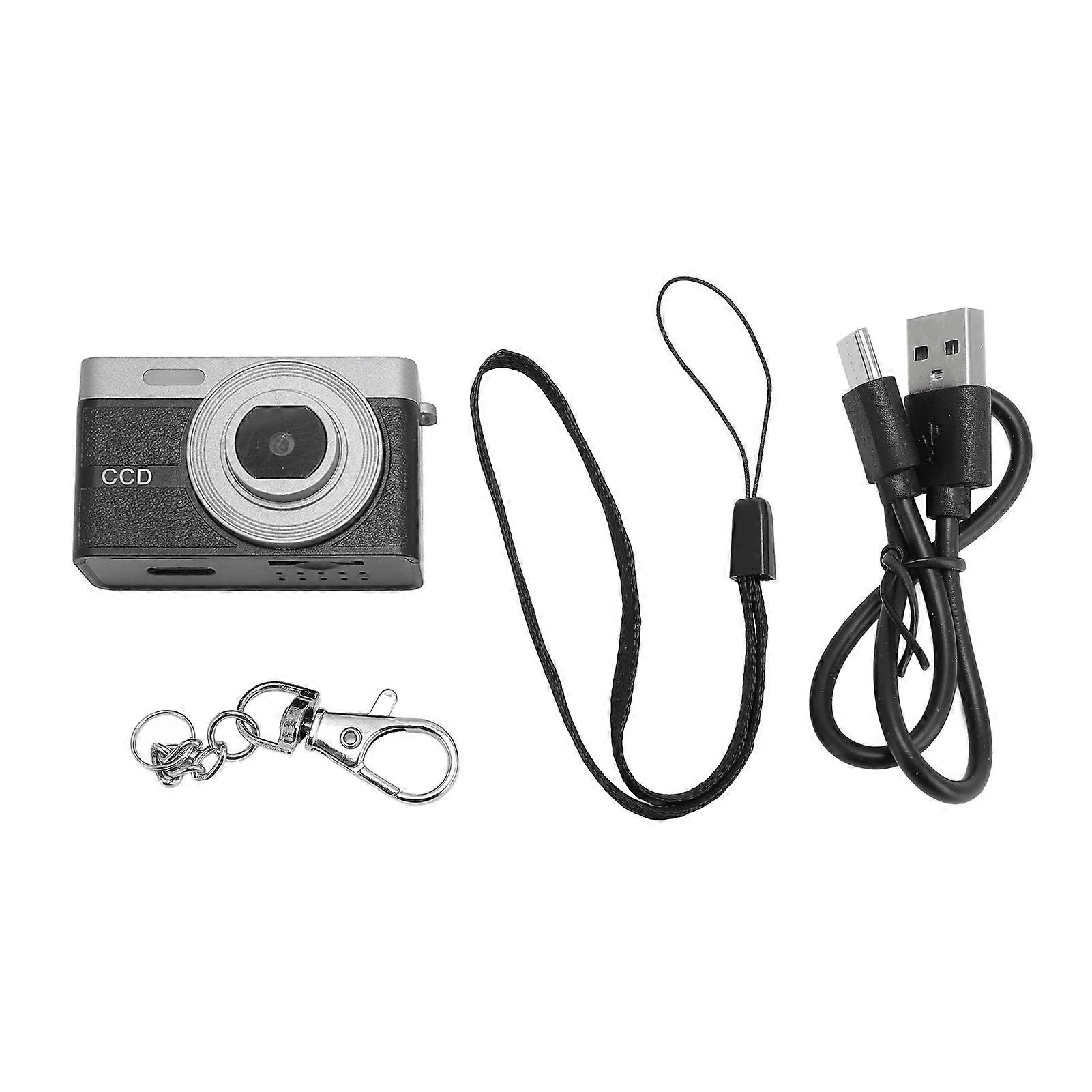 Capture Every Moment: 1080P 12MP Compact Digital Camera with USB Charging & 16GB Storage