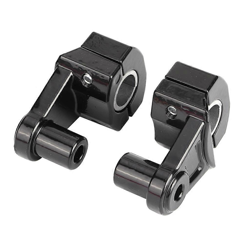 22mm/28mm Motorcycle Handle Bar Mount Clamps Riser Adjustable Universal