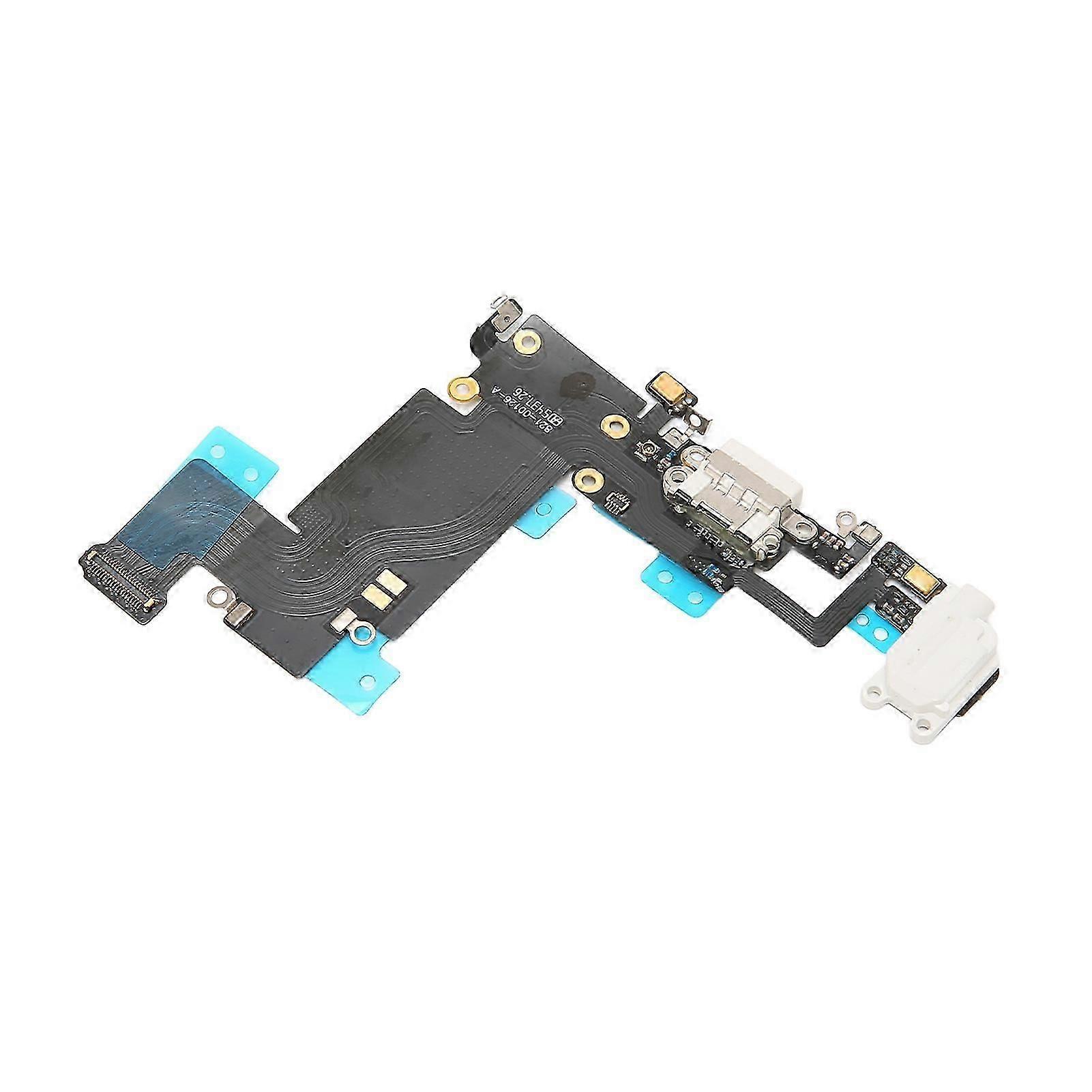 Charging Port Module USB Charging Port Dock Connector Microphone Headphone Flex Cable Module for IPhone 6S PlusWhite