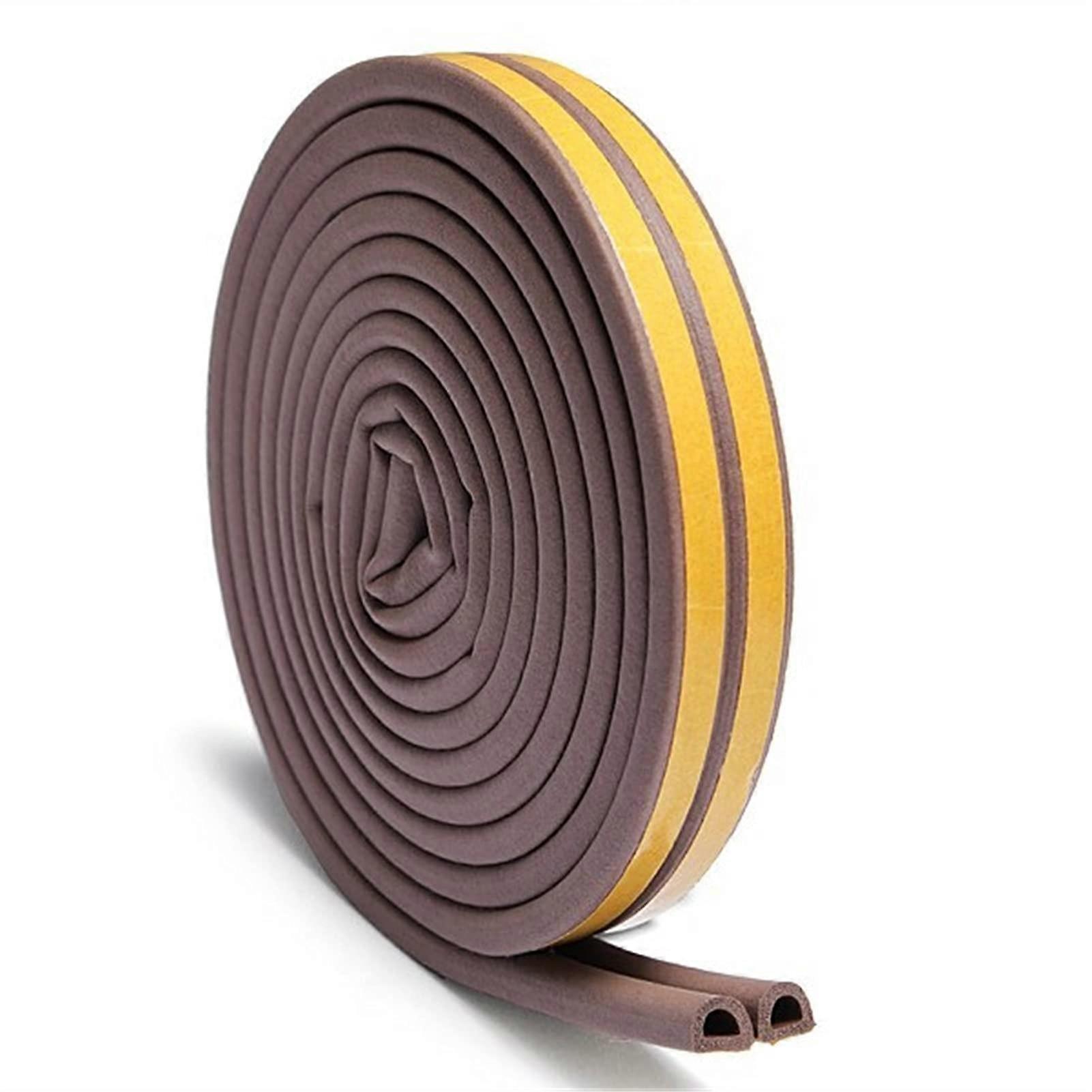 Acoustic Foam Mats 2 Pieces SelfAdhesive D P Type SoundInsulating Brown D