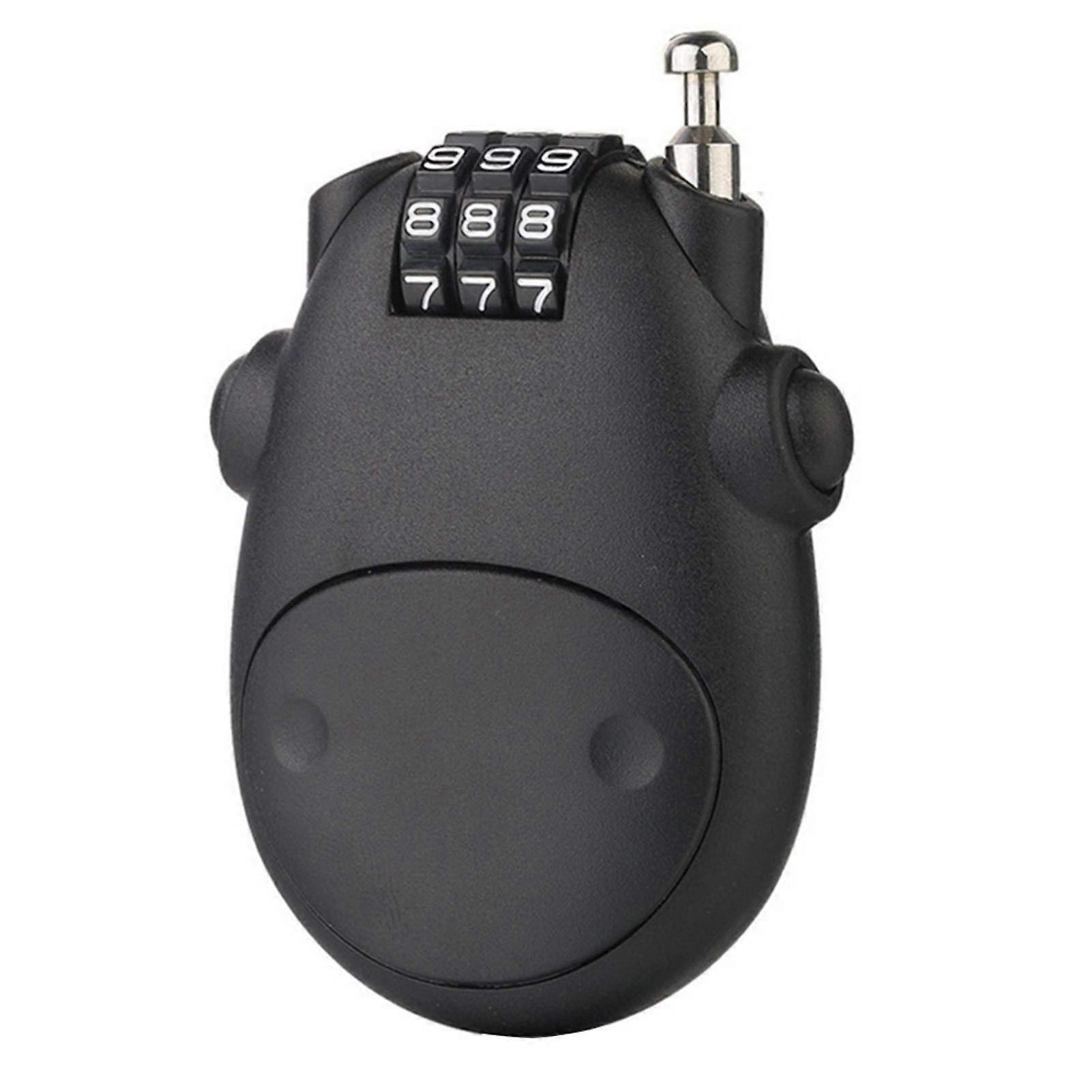Cable Lock with 3 Digit Combination Code Scooter Bicycle Luggage Ski Helmet Lock