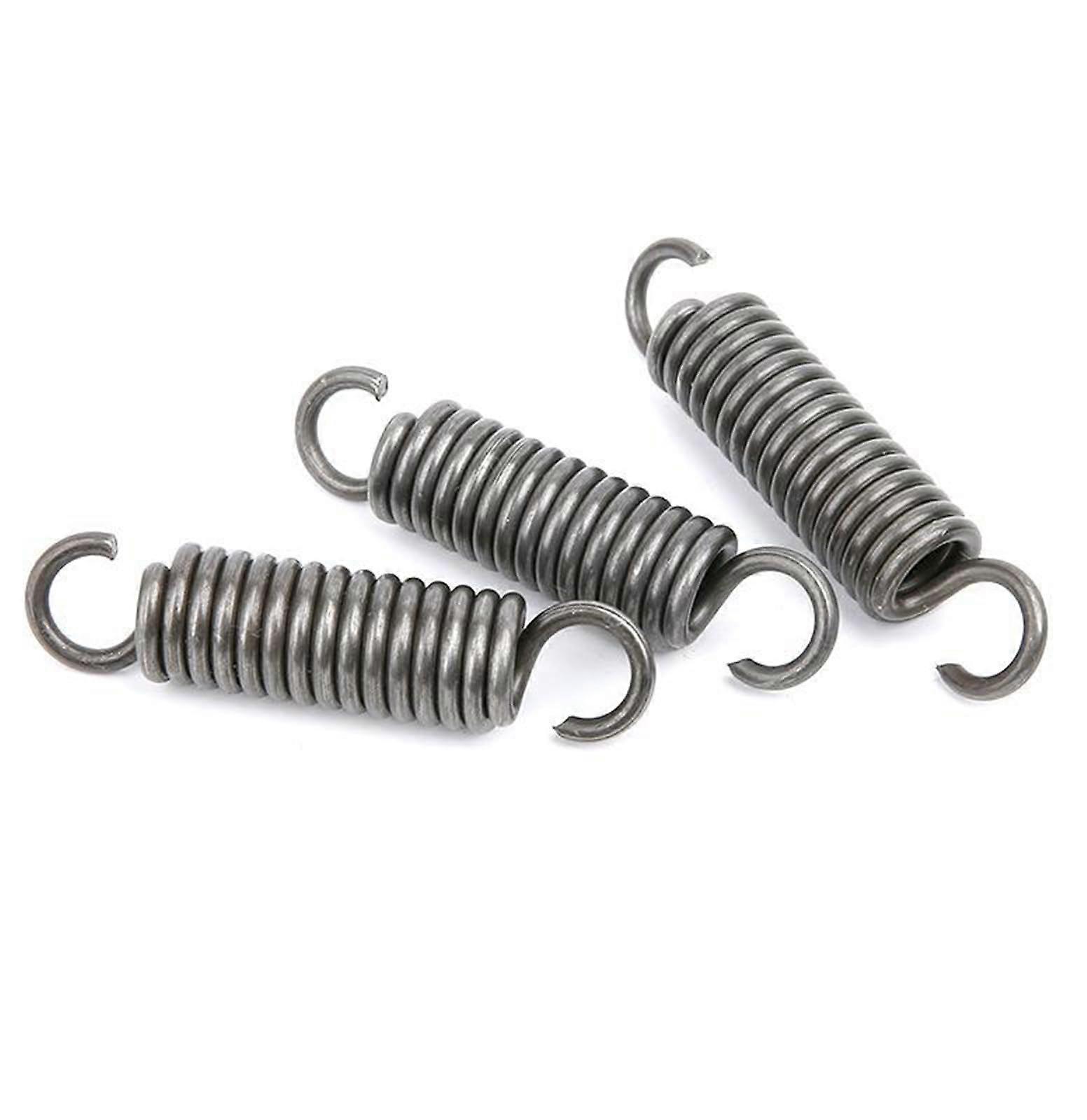 Double hook tension springs, spring steel 4 x 35 x 200 mm, wire diameter 4 mm, OD 35 mm,  length 200 mm, 1 piece 4 x 35 x 200 mm 1.0