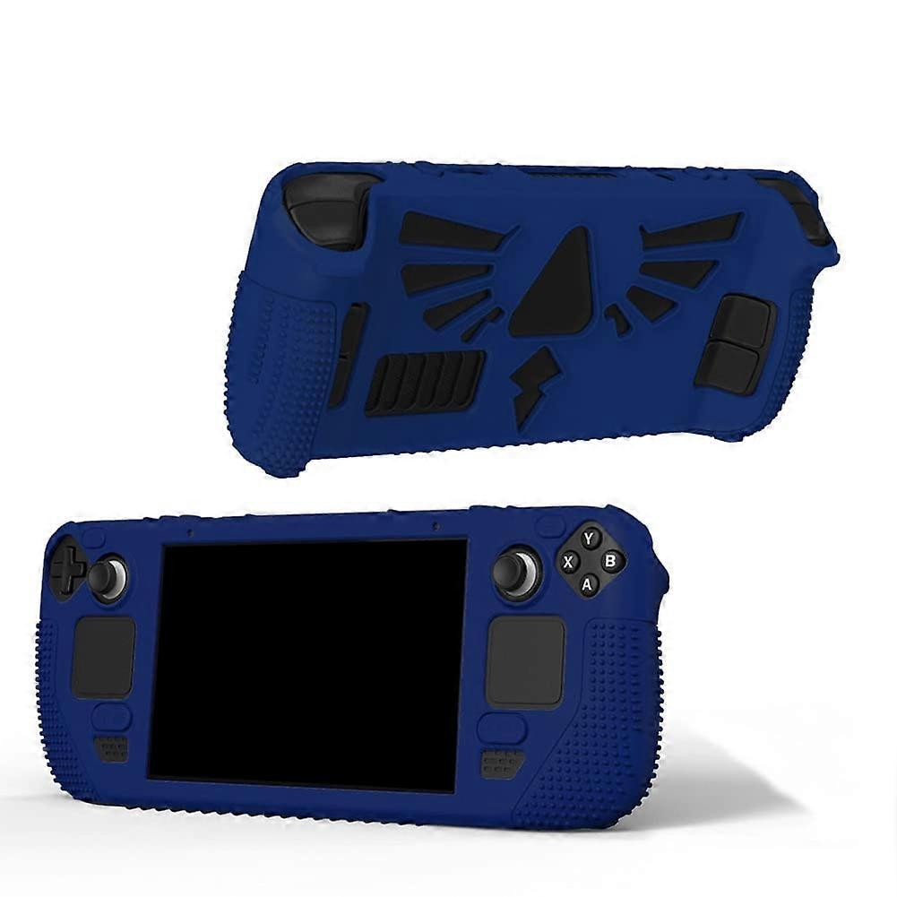 Deck Game Controller Soft Silicone Protective Cover Case for Deck Game Controller Blue