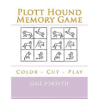 Plott Hound Memory-Spiel : Color-Cut-Play