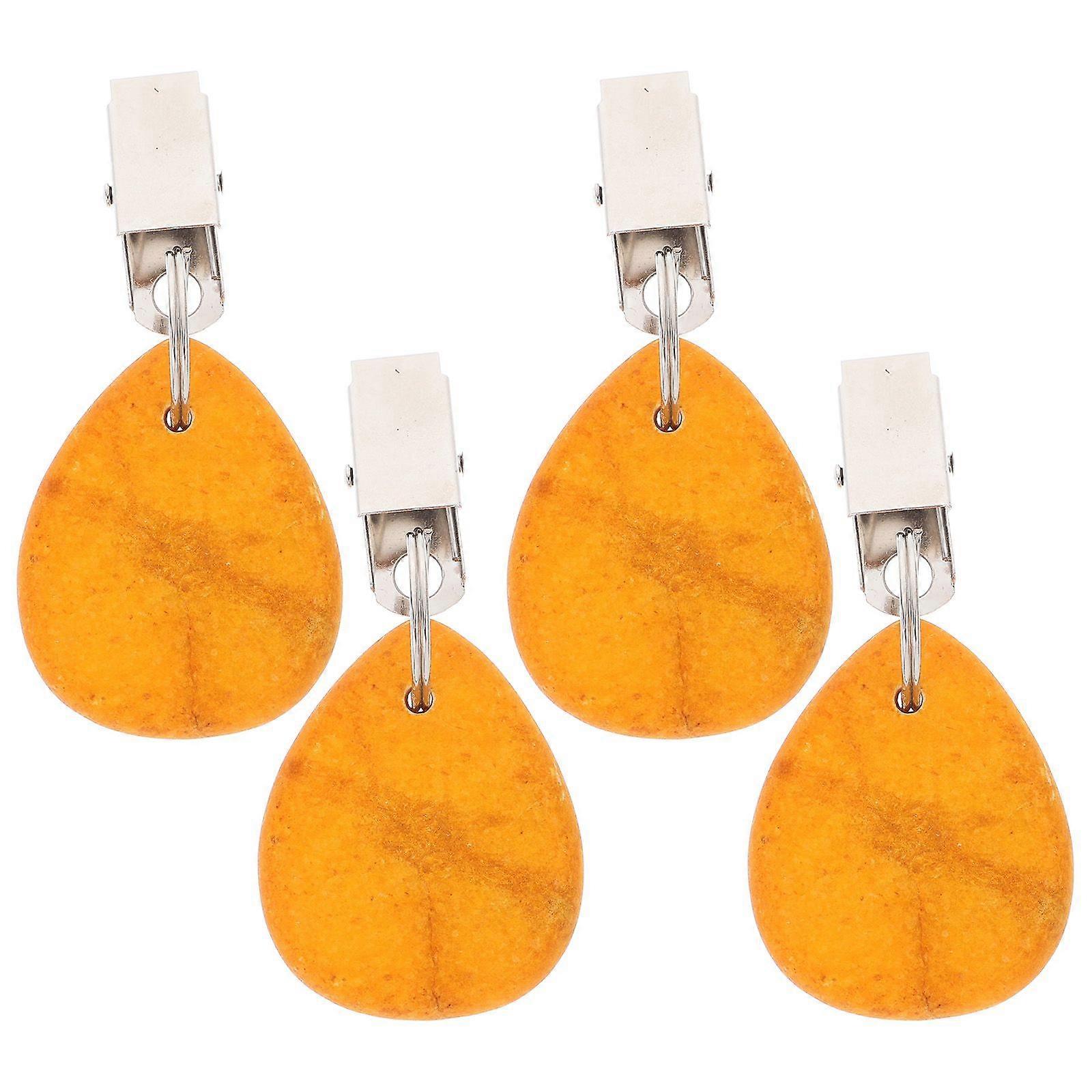 4Pcs Windproof Tablecloth Weight Decorative Tablecloth Clips Picnic Tablecloth Pendant