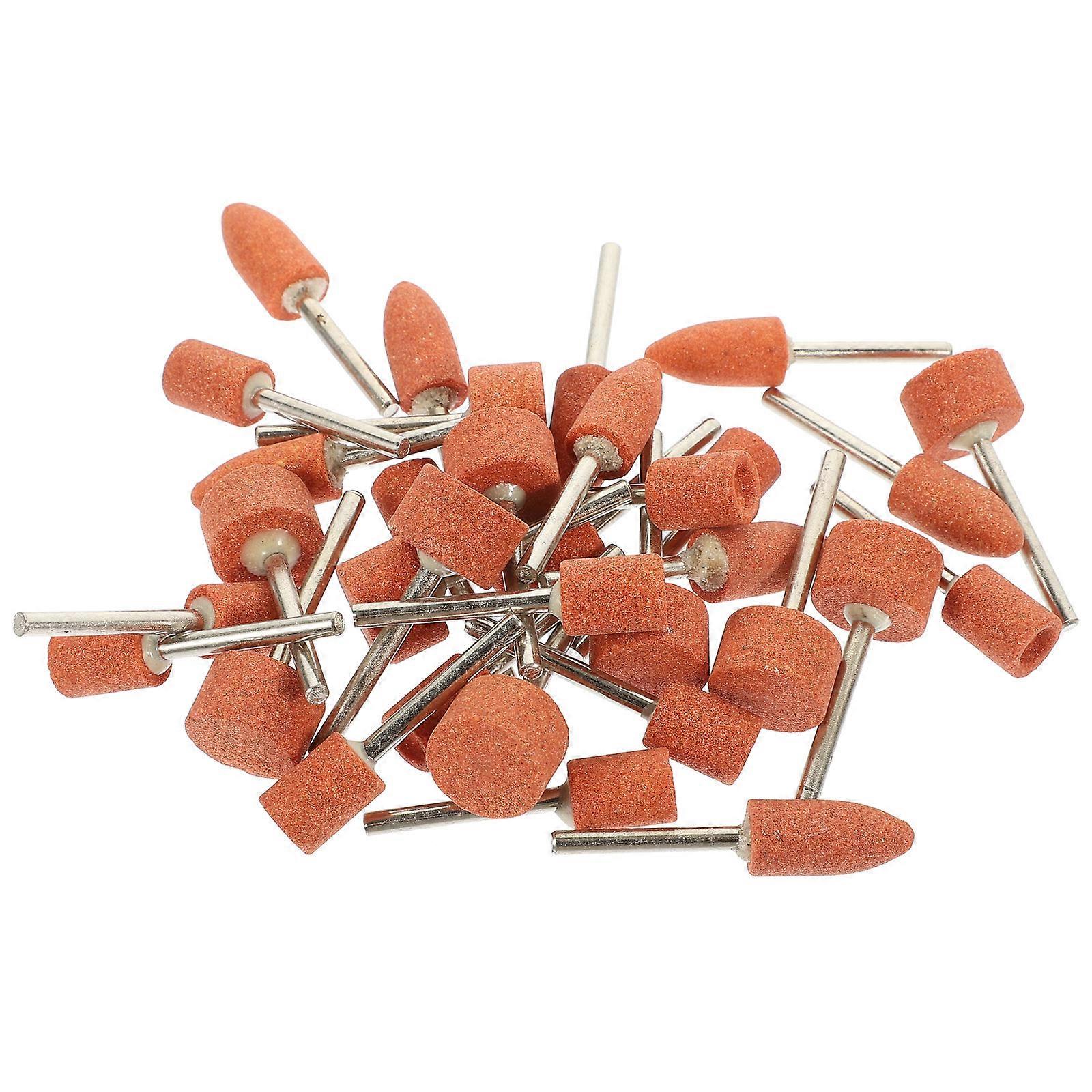 42pcs Abrasive Mounted Stone Grinding Wheel Heads Grinding Stone Set for Rotary Tools