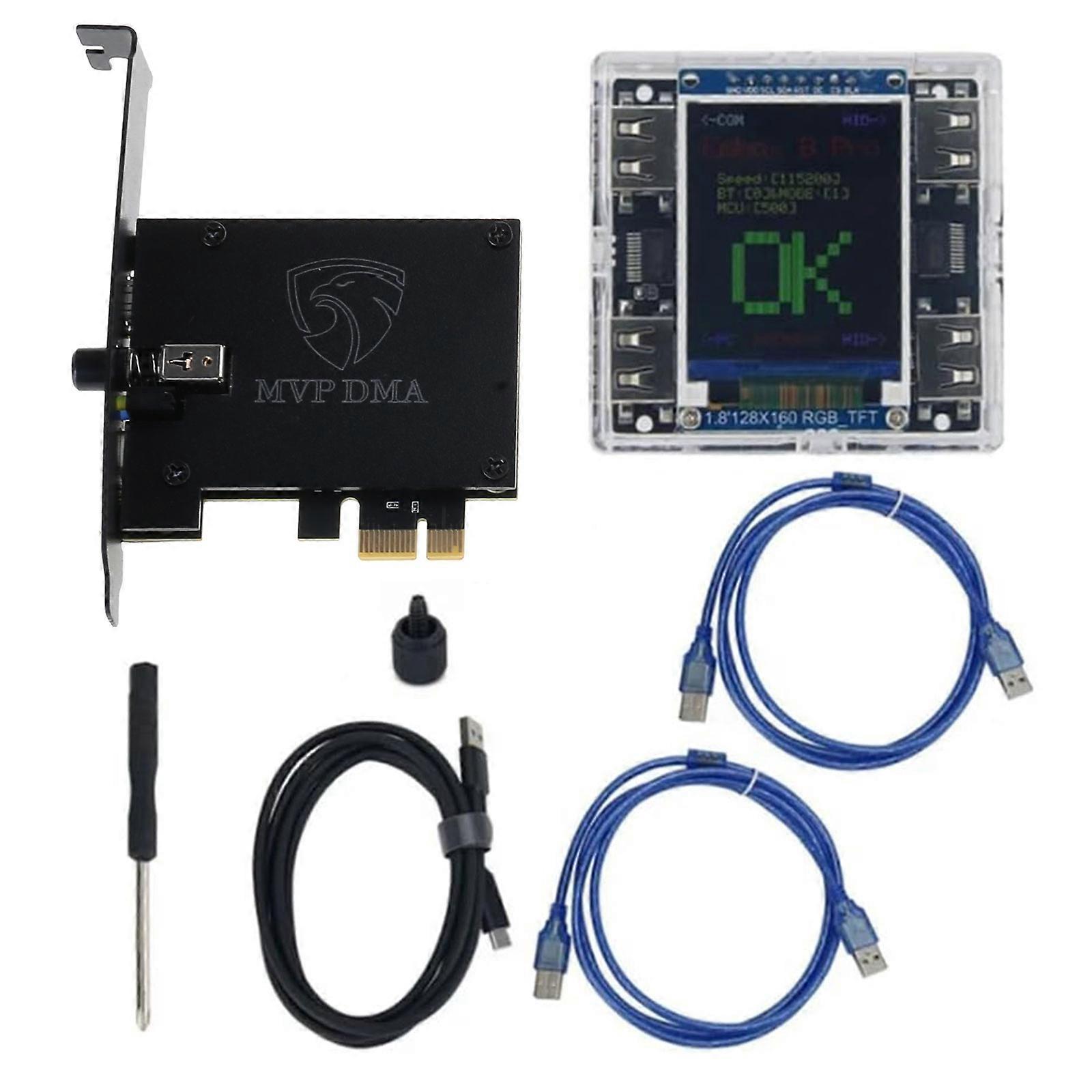 DMA Board USB Rechargeable DMA Board Basic Version General Firmware 3.2inch Display LED Indicator for LeetDMA Multicolor