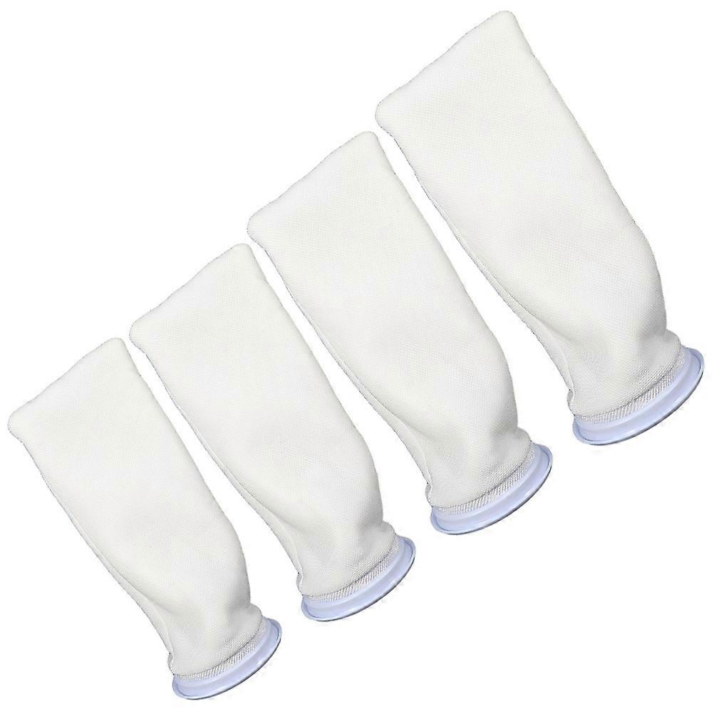 4pcs Cotton Filter Bags for Aquarium Fish Tank Filter Sock Replacement Pouch