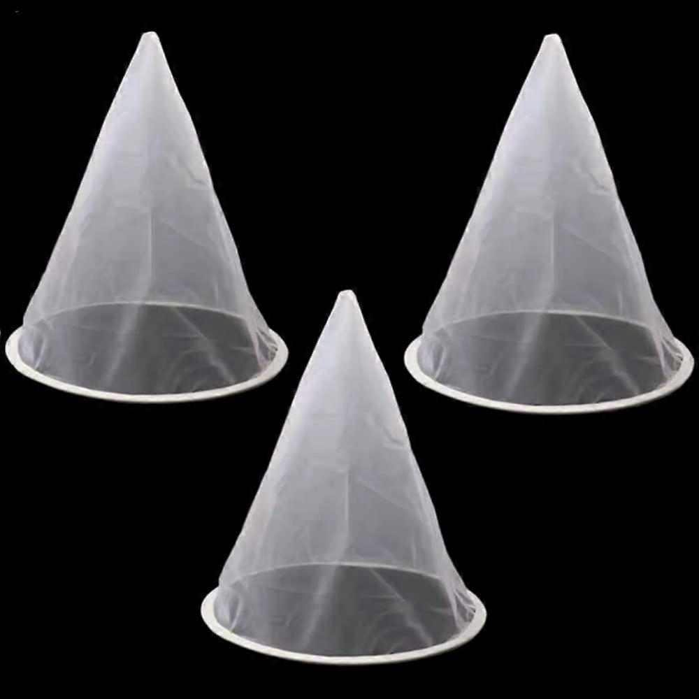 3 pieces honey filter sieve, ultrafine mesh nylon strainer, honey strainer, filtering net, screen, apiary equipment, extraction tool