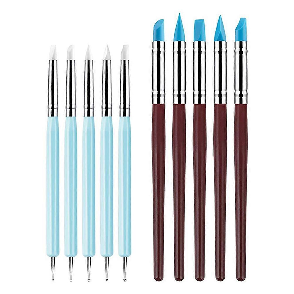 Clay Tools Professional Modeling Pen for Friends in Blue Color 10Pcs
