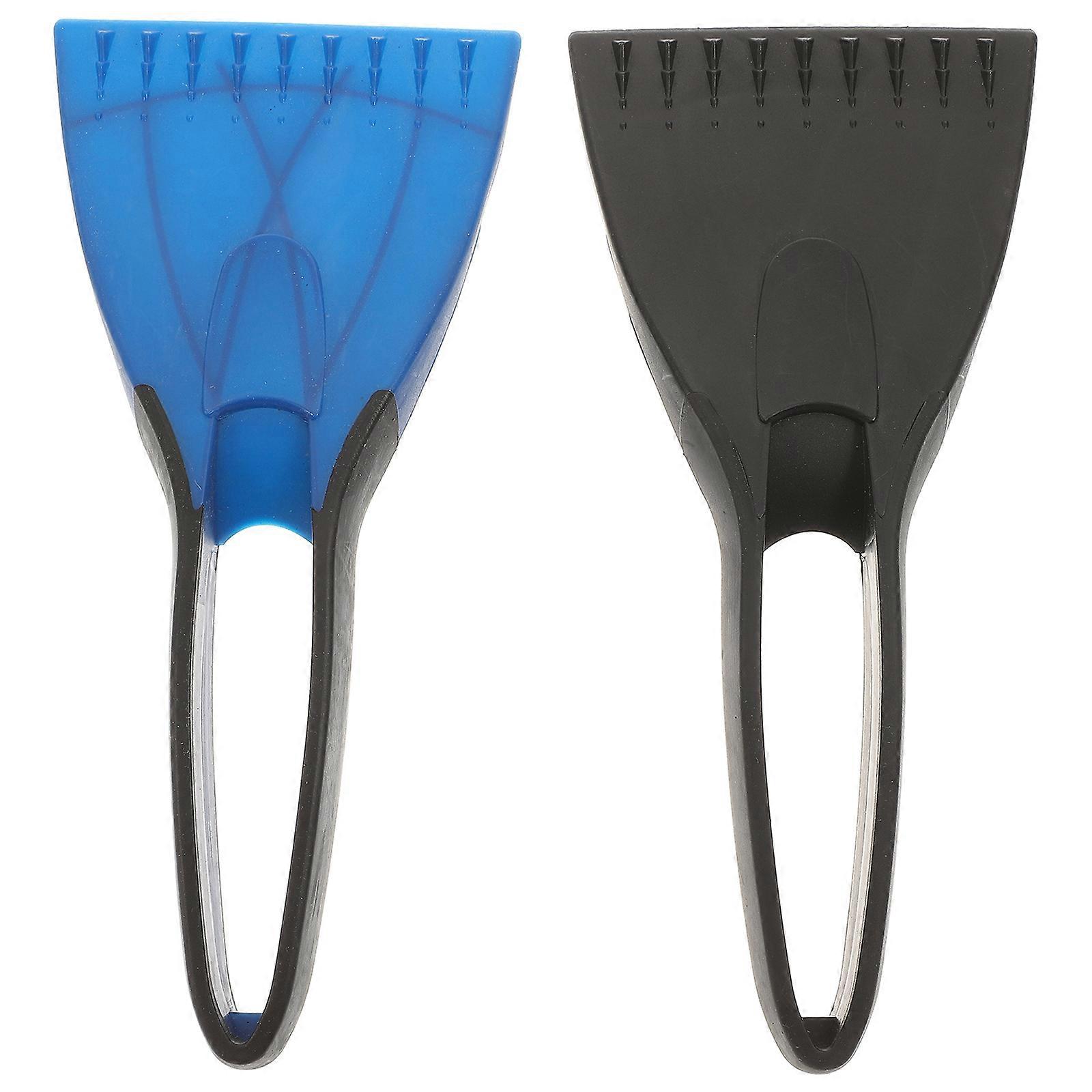 Emergency Use Mini Snow Trenching Tool Car Accessory 2Pcs Blue Plastic