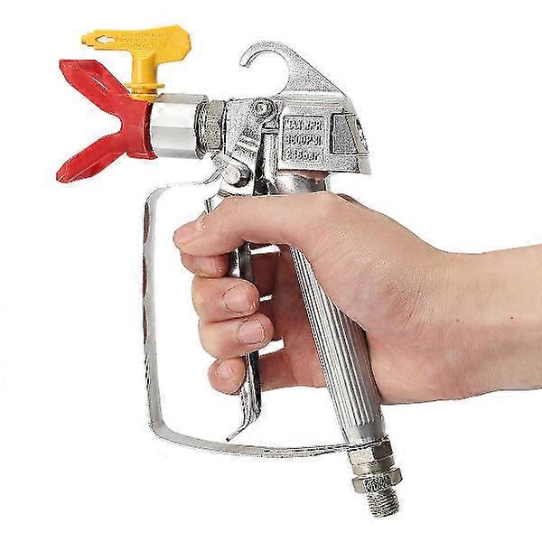3600psi airless paint sprayer gun with 517 tip and guard
