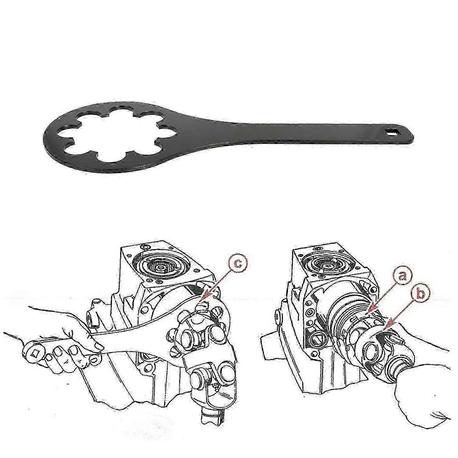 Replacement Spanner Wrench For Mercruiser Alpha One And Bravo Models 91-17256 91-36235 And 18-9803