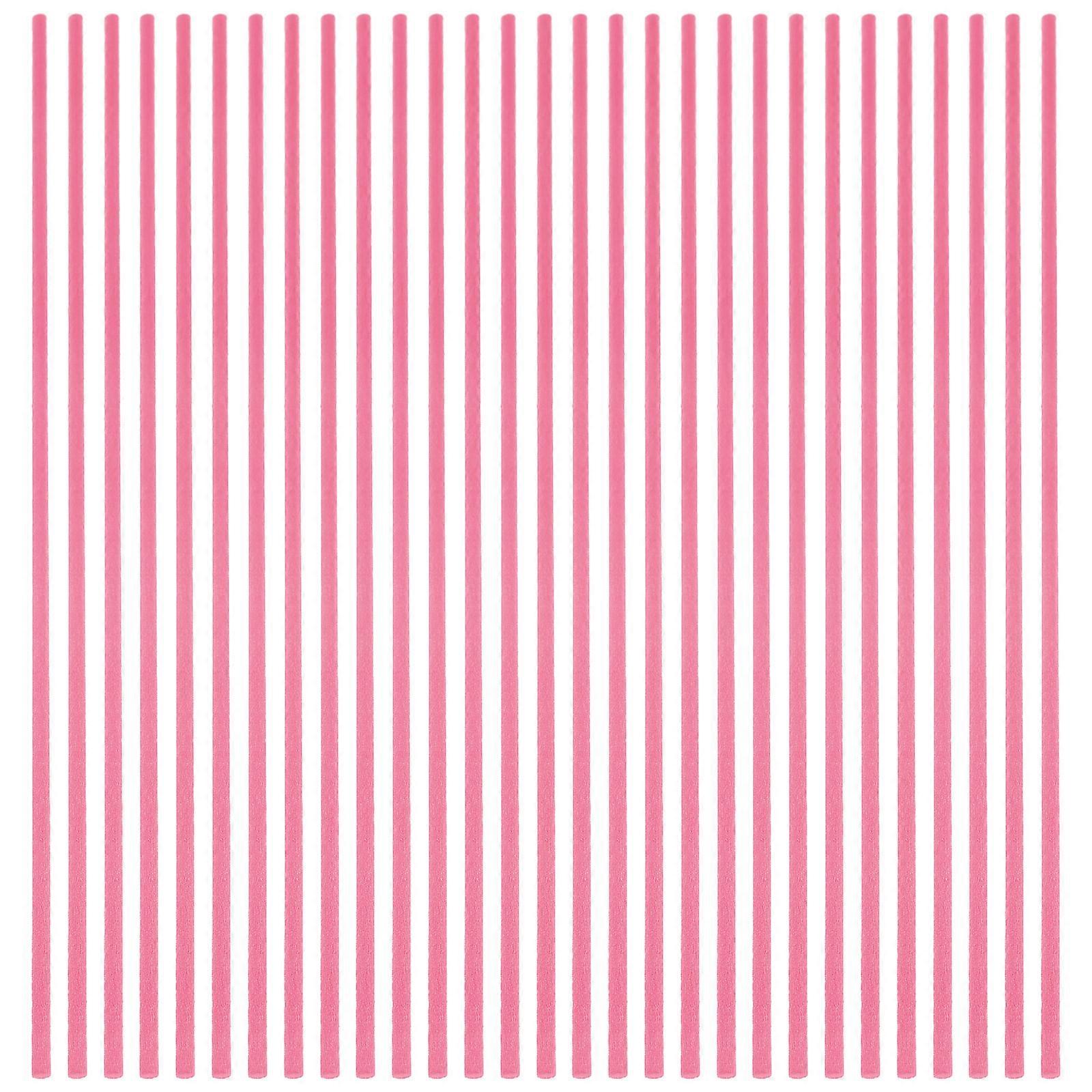 Diffuser Wand For Aroma Rattan Diffuser Sticks Fragrance Diffusion Adults Pink 22.00X0.30X0.30CM 100Pcs