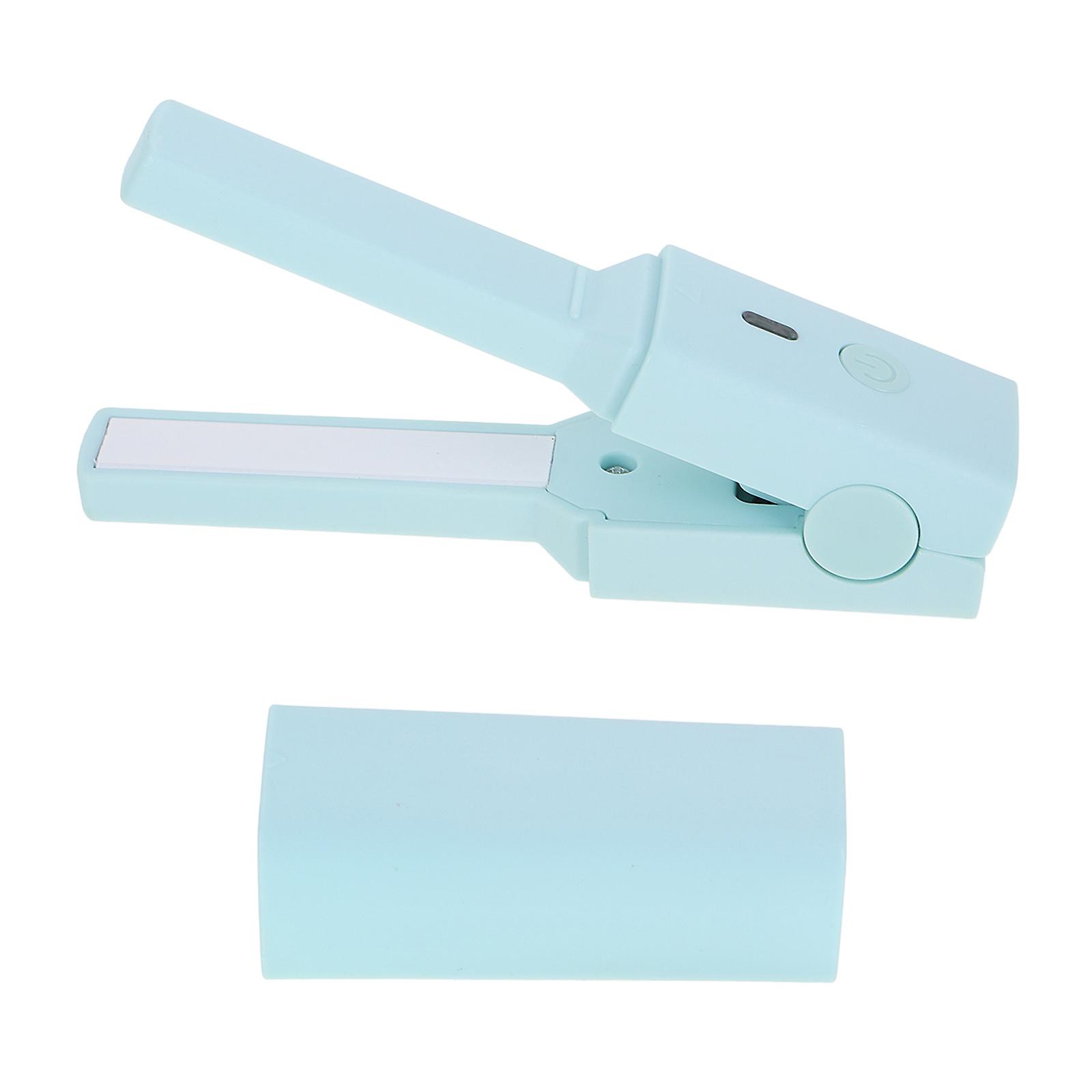 Small Hair Straightener Dual Functionality Curling Wand For Home Dorm Use Light Green 13 30X3 00X2 50Cm