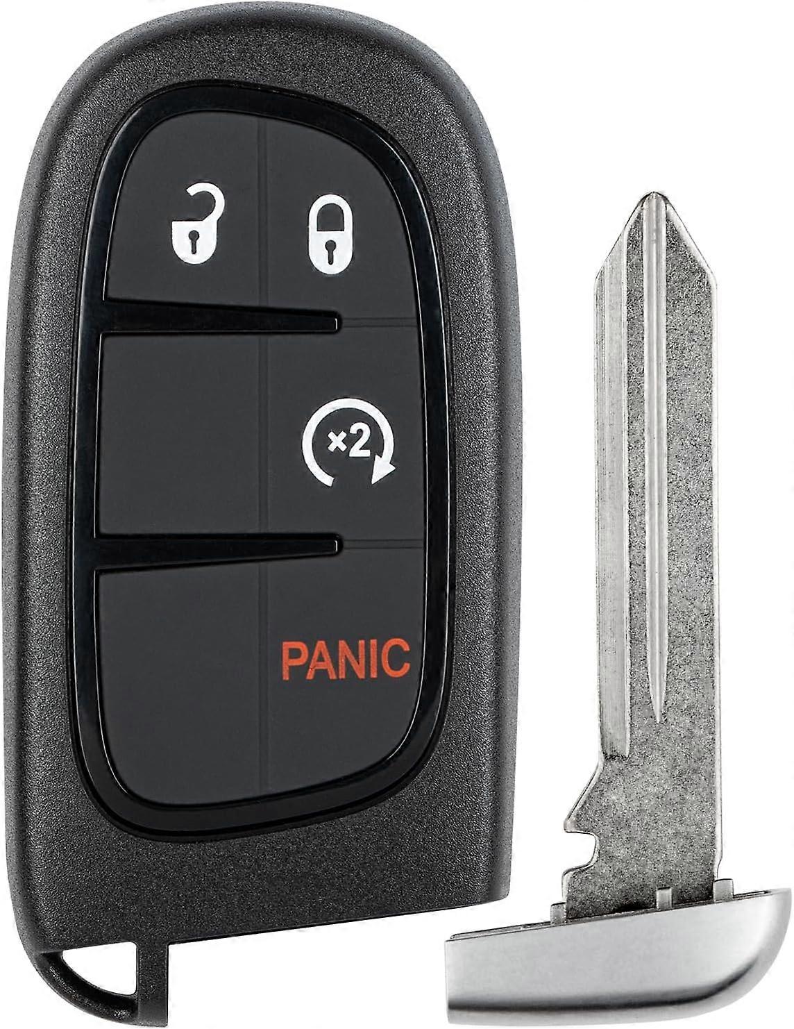Key Fob Replacement for 2013-2018 Dodge Ram 1500 2500 3500 Car Keyless Entry Remote Control, GQ4-54T GQ454T, 4 Buttons