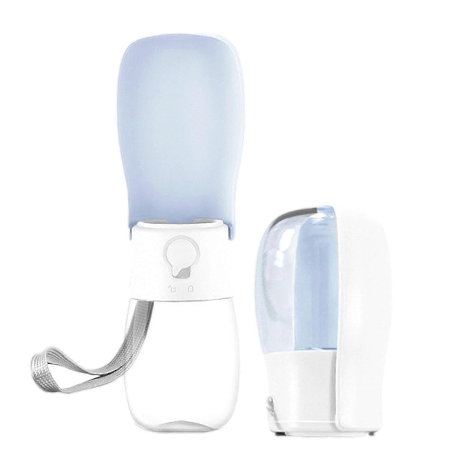 Dog Water Bottle: Foldable 300ml Pet Water Dispenser with Drinking Bowl for Puppies, Portable and Lightweight Design