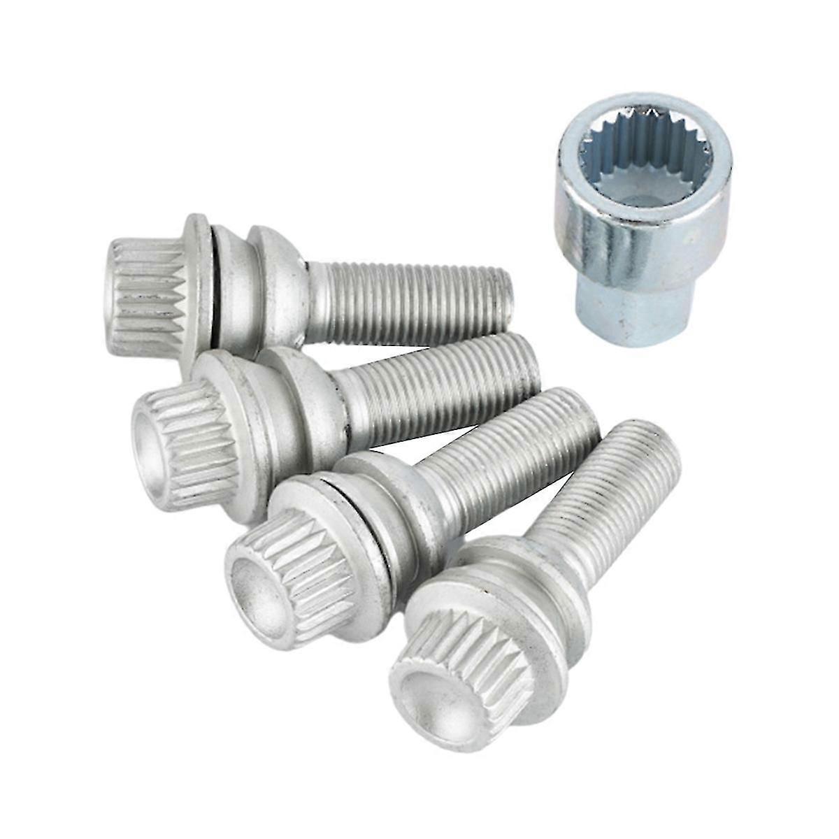 ホイールスクリューボルトホイール盗難防止ロックM14x1.5ポルシェ718 911カイエンマカンパナメーラニューハイ用