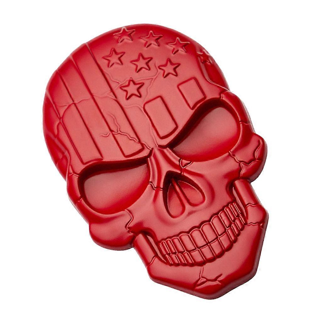 1 Pc 3D Skeleton Badge Stickers Car Decorative Accessories