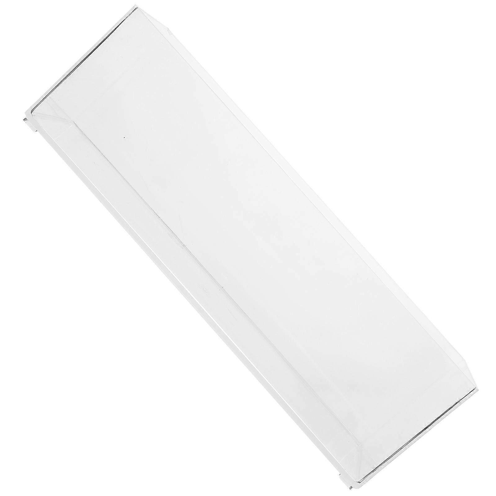 Boîte de rangement de vitrine de modèle de poupée pour une utilisation intérieure 27.40X8.80X8.40CM Conception rectangulaire 1Set