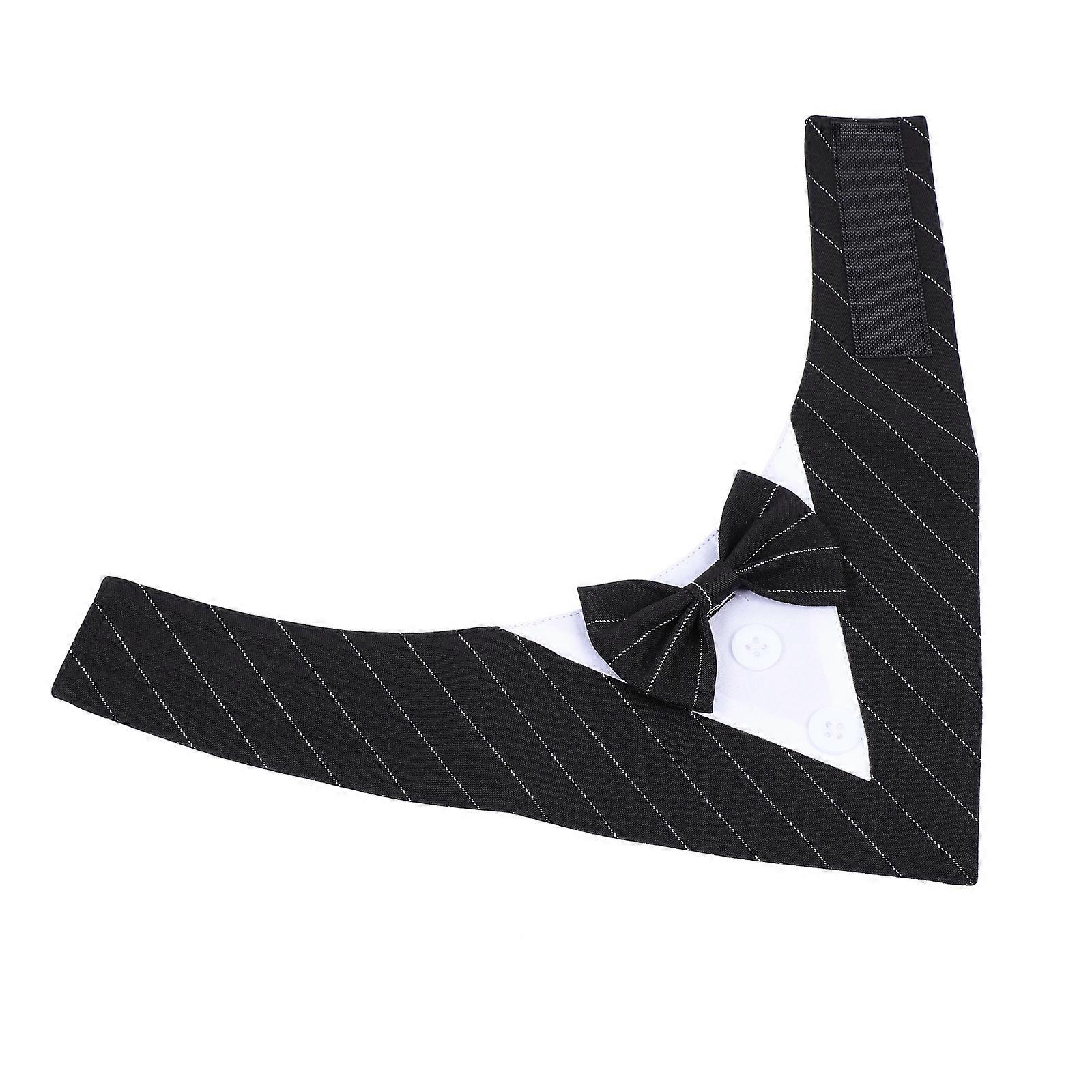 Fashionable Black Polyester Pet Collar for Dog and Cat with and Comfortable Fit