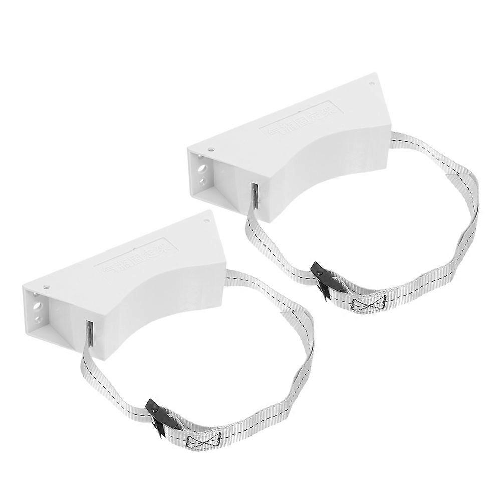 Gas Cylinder Holder Wall Mounted Bracket For Workshops 40L Light Grey Preventing Accidental Falls 2Pcs