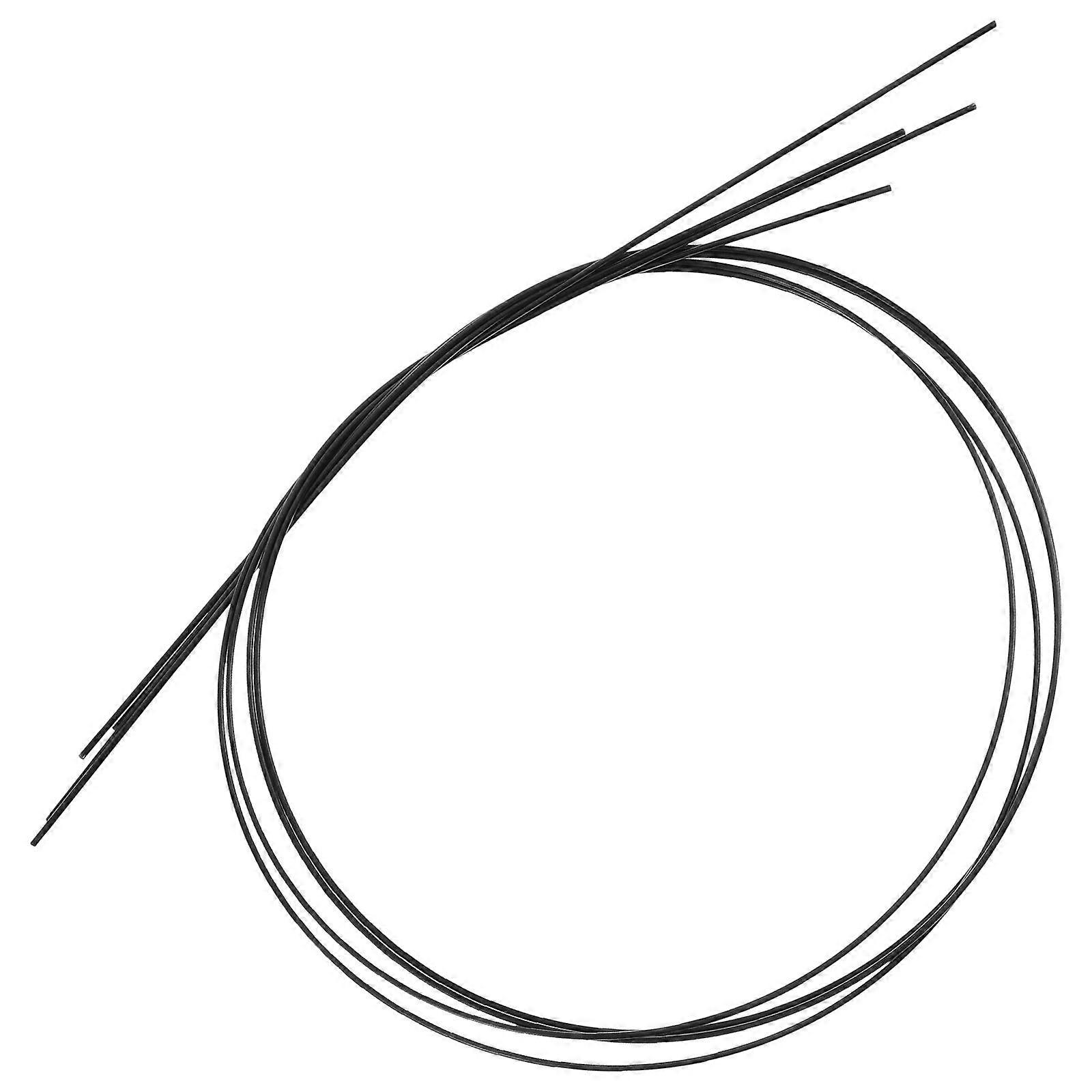 4 قطع قضبان دعم الطائرات الورقية قضبان بلاستيكية أجزاء تجميع الطائرات الورقية قضبان الهيكل العظمي قضبان بلاستيكية لنموذج DIY طائرة ورقية صنع قضبان هيكلية بلاستيكية ل DIY طائرة ورقية P