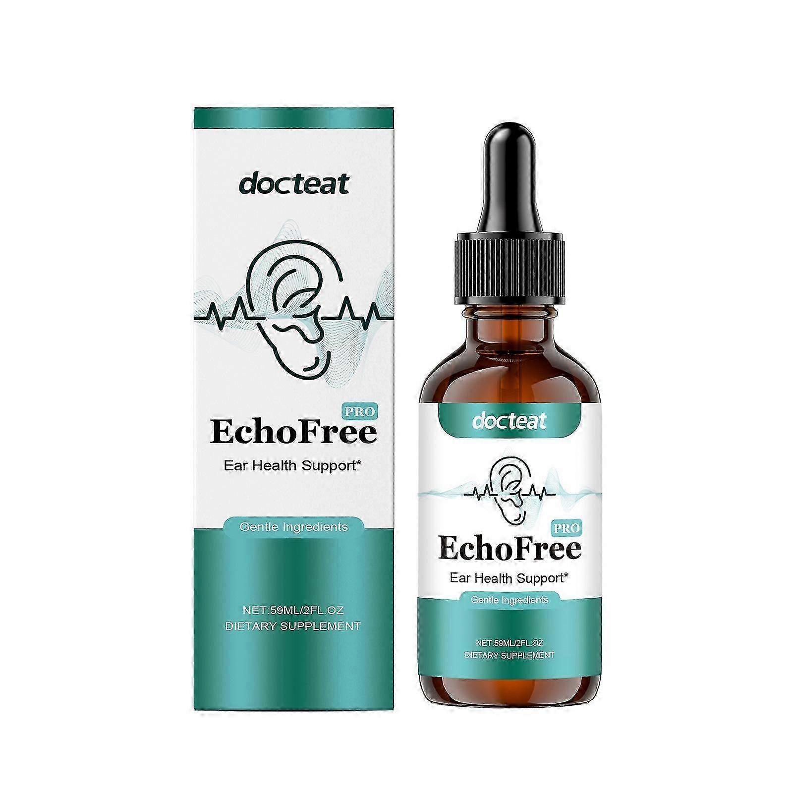 Tinnitus Relief Drops Echofree Ear Health Support for Ringing Ears