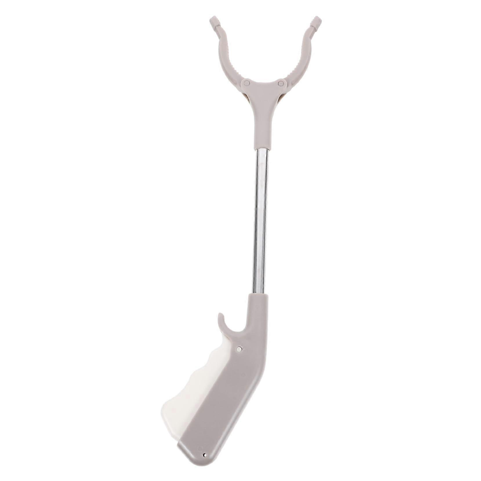 2 pieces of longreach trash grabbers for seniors, portable litter pickers with nonslip grips for gardening and waste collection.