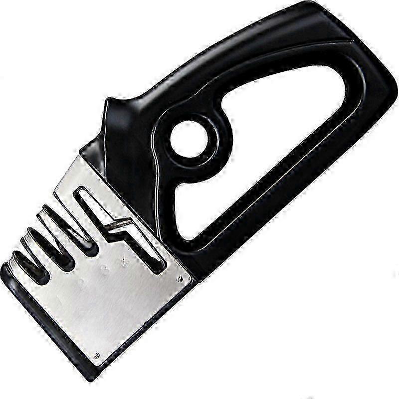 4-in-1 Knife Sharpener Whetstone Kitchen Tool for Knives & Scissors