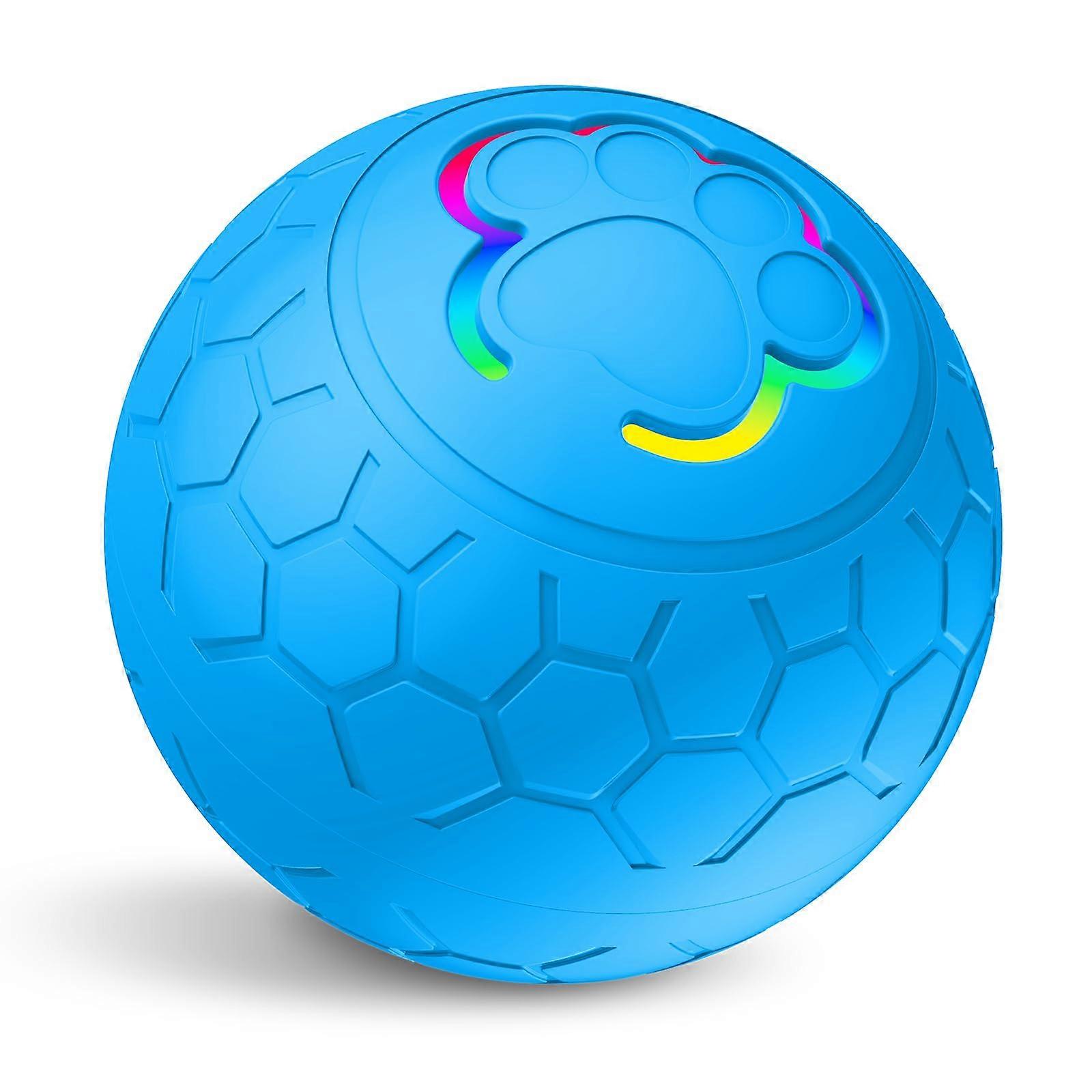 Pet Toy Ball - Interactive Hat for Dogs, Durable Waterproof, Dual Design, Radar Trigger, Type-C Charging, Blue