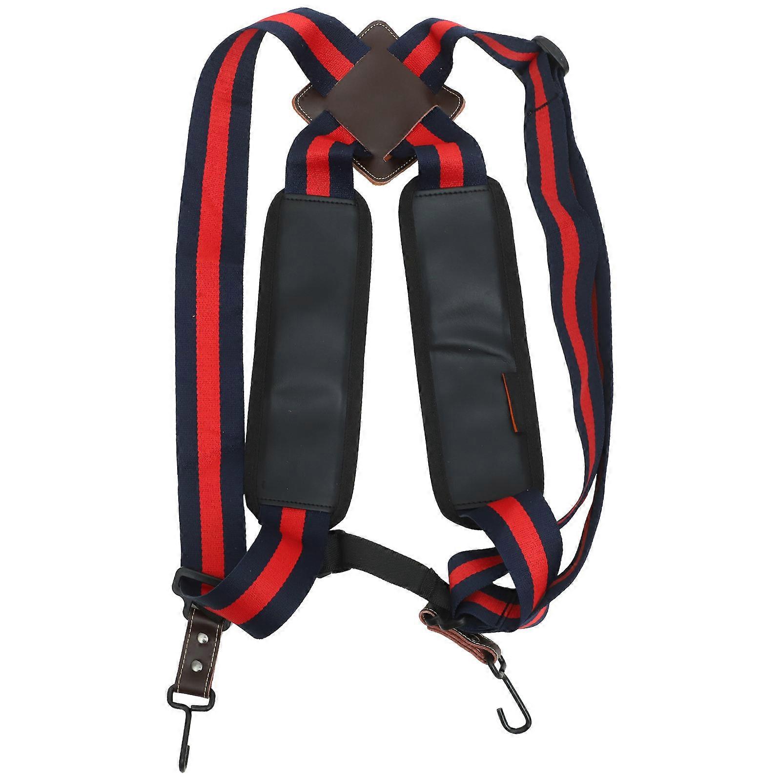 Simple Design Djembe Double Shoulder Strap For Drum Playing With Stress Reduction Feature 1 Pc