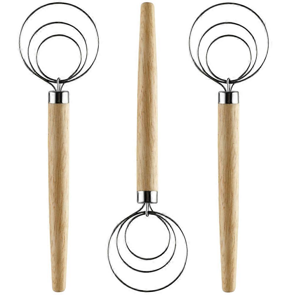 Here's a well structured product description and key features for the **3pcs Ergonomic Handle Egg Whisks**:
### π₯ **3pcs Ergonomic Handle Egg