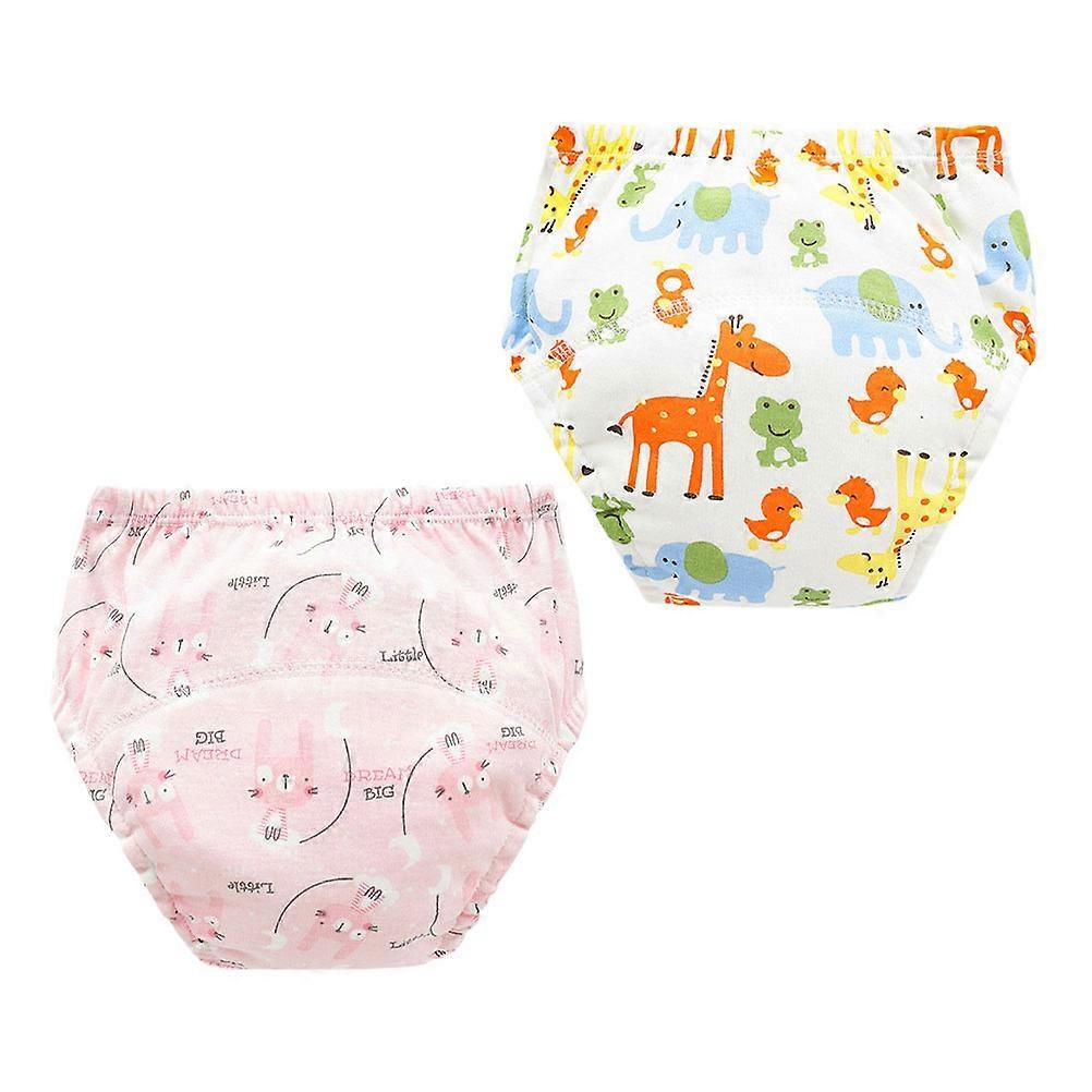 Infant Breathable Cloth Diaper 2Pcs Random Style Size S Reusable For Baby Care