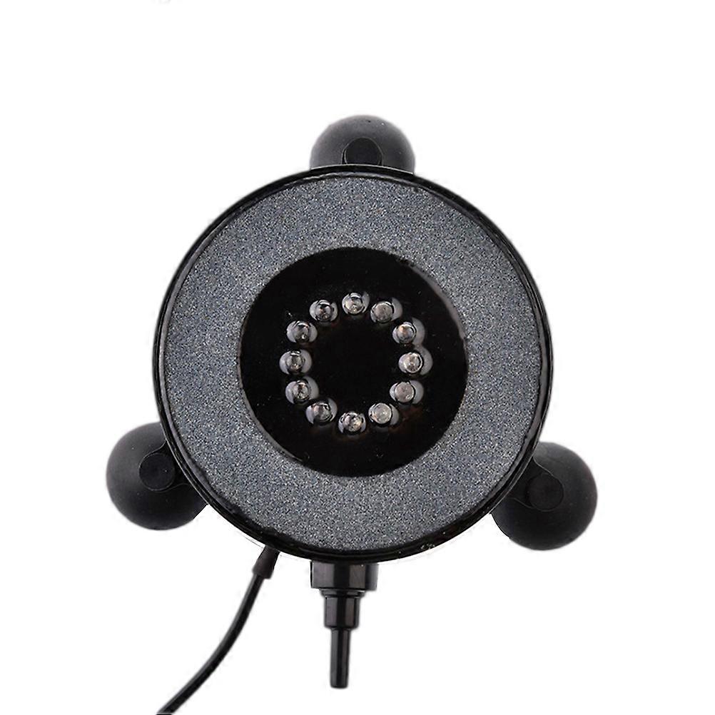 Aquarium Accessory 12 LEDs Aquarium Fish Tank Light For Fishkeeping Underwater Black Waterproof Lighting 1Set
