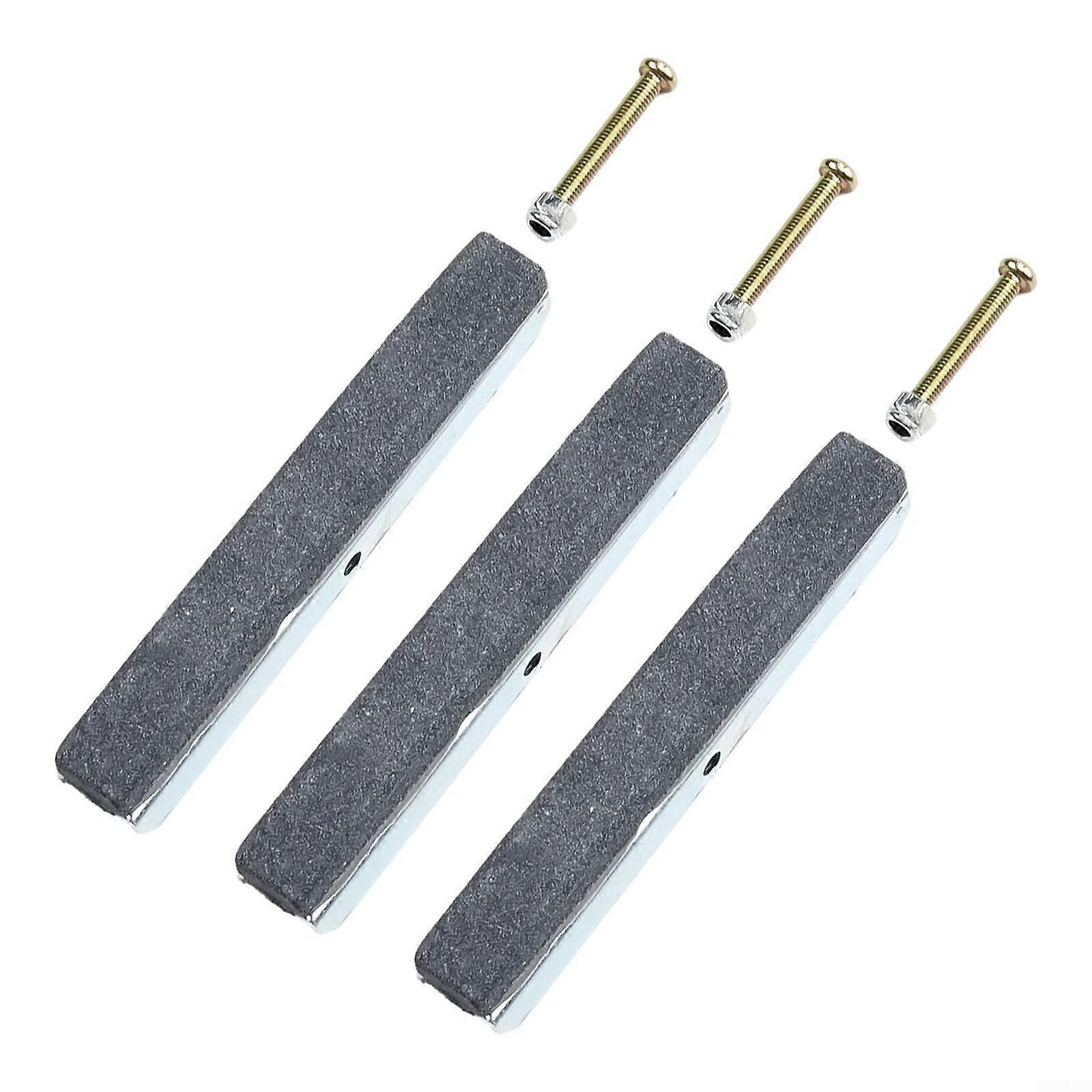 3 Piece Heavy Duty Engine Cylinder Hone Tool Set Replaceable Stones for Auto Applications (3inch)