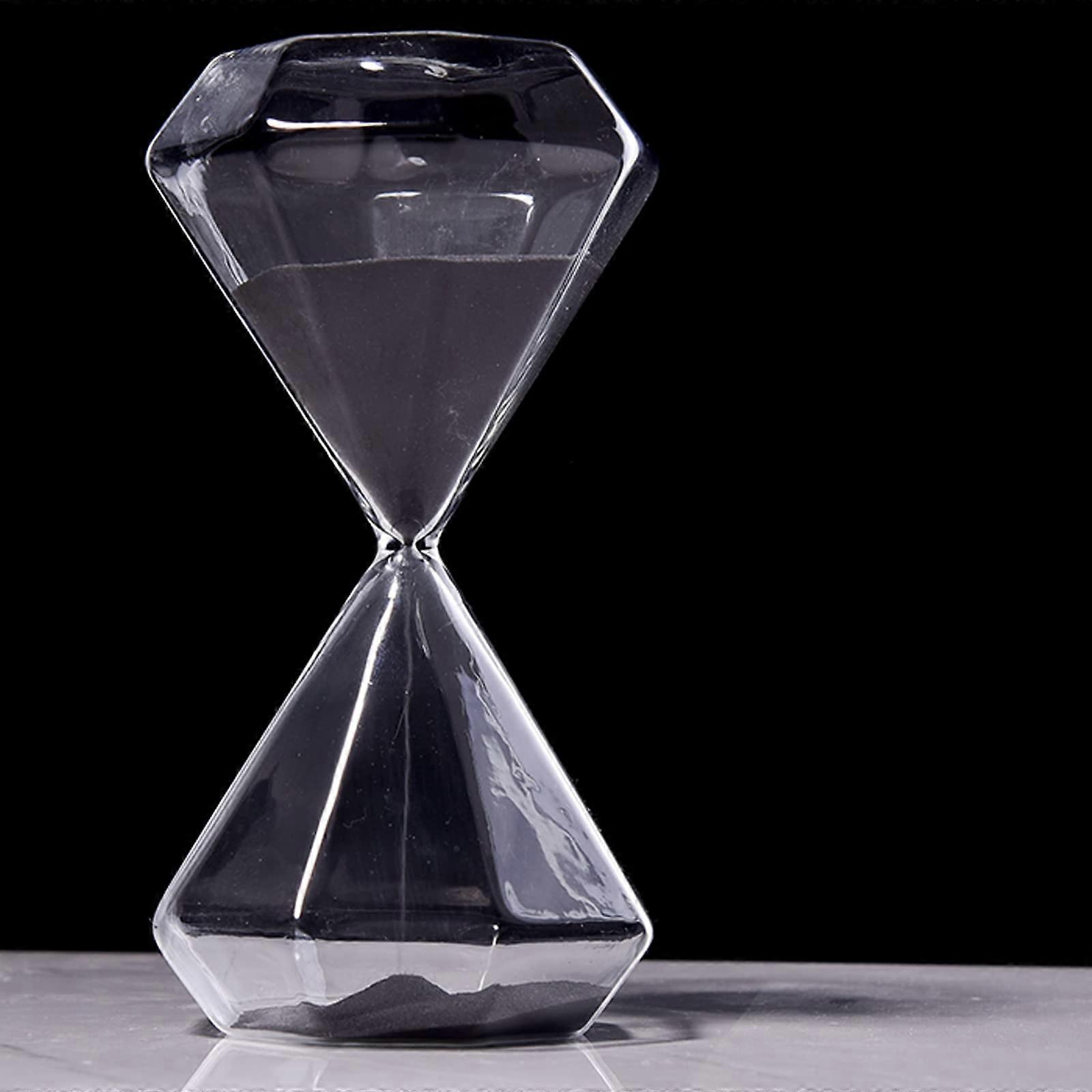 Hourglass Timer Sand Timer Diamond Shape 5/15/30 Minute Large Portable Classroom Kitchen Gift for Kids Office Games