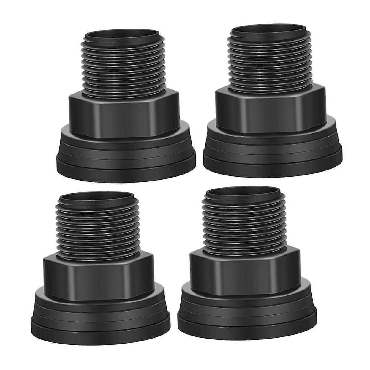 Durable Plastic Garden Water Pipe Connector Adapter for 3/4 Inch Threaded Water Tank Faucet Compatibility