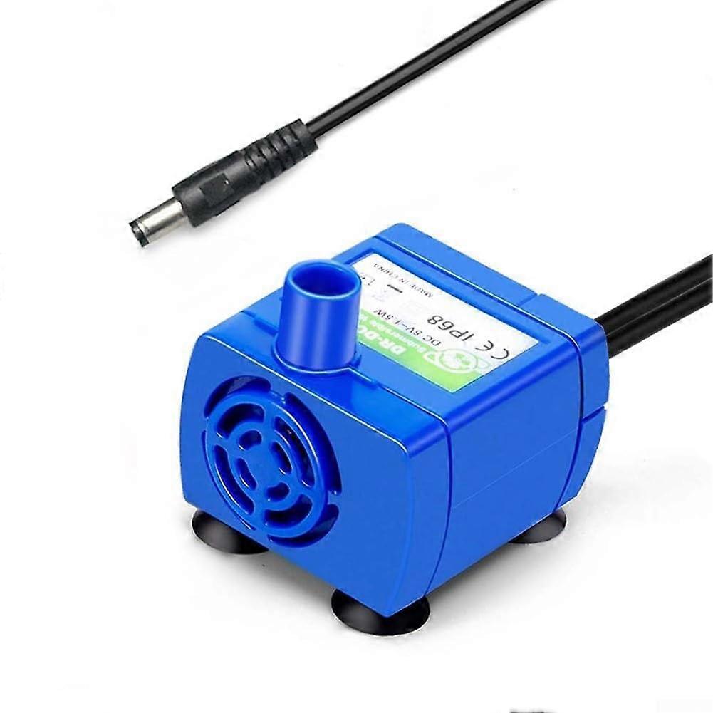 Pet Water Fountain Replacement with LED Light for Cats and Dogs, Durable Plastic, Automatic Water Dispenser, Quiet Design