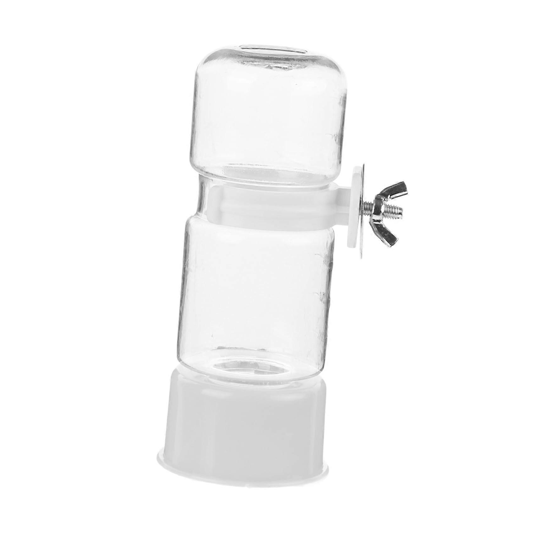 Automatic Bird Water Dispenser for Parrots, Doves, and Budgerigars - Durable Plastic, Easy to Clean, Tip-Proof Cage Feeder