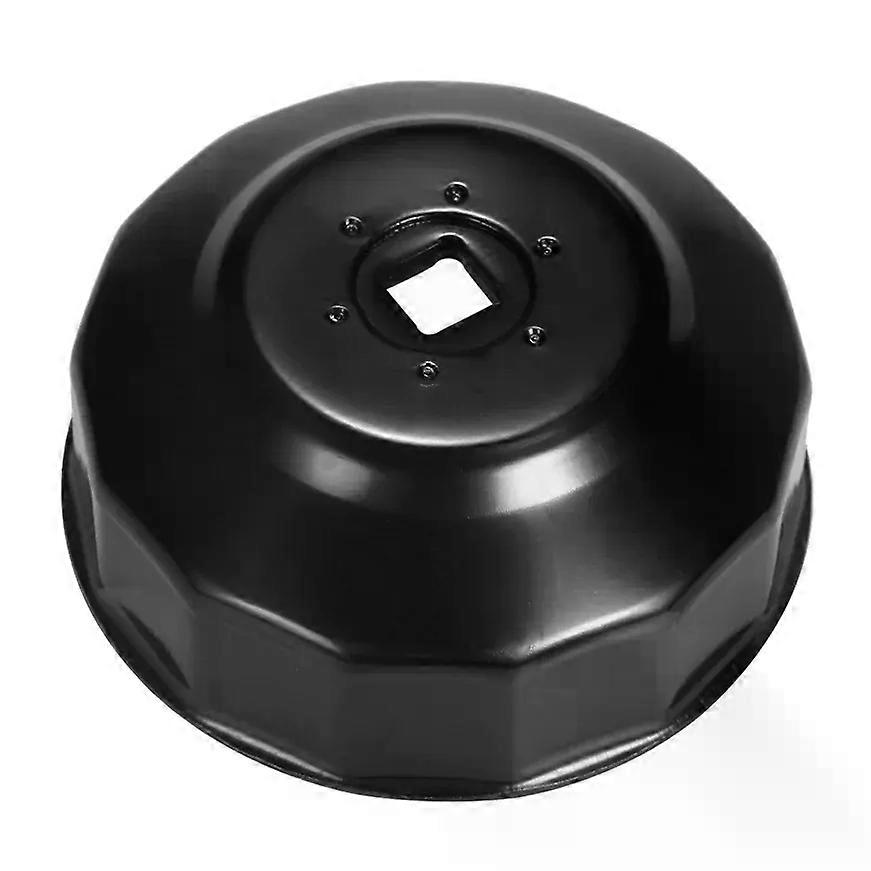 Universal 65mm x 14 Flutes Oil Filter Wrench Cup Socket Type Cap Remover Tool