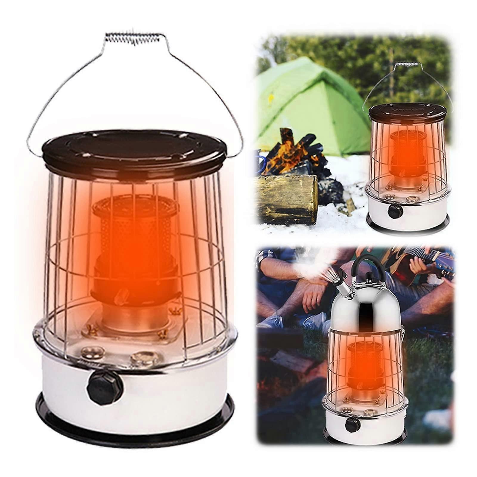 Kerosene Stove Burners for Indoor Outdoor Use, Portable Non Electric Heater with Carry Handle, Smoke-Free Convection Design